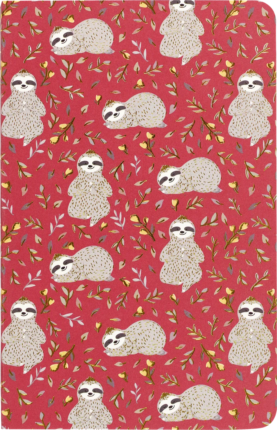 Peter Pauper Press Jotter Sloths mininotatbøker 3 stk