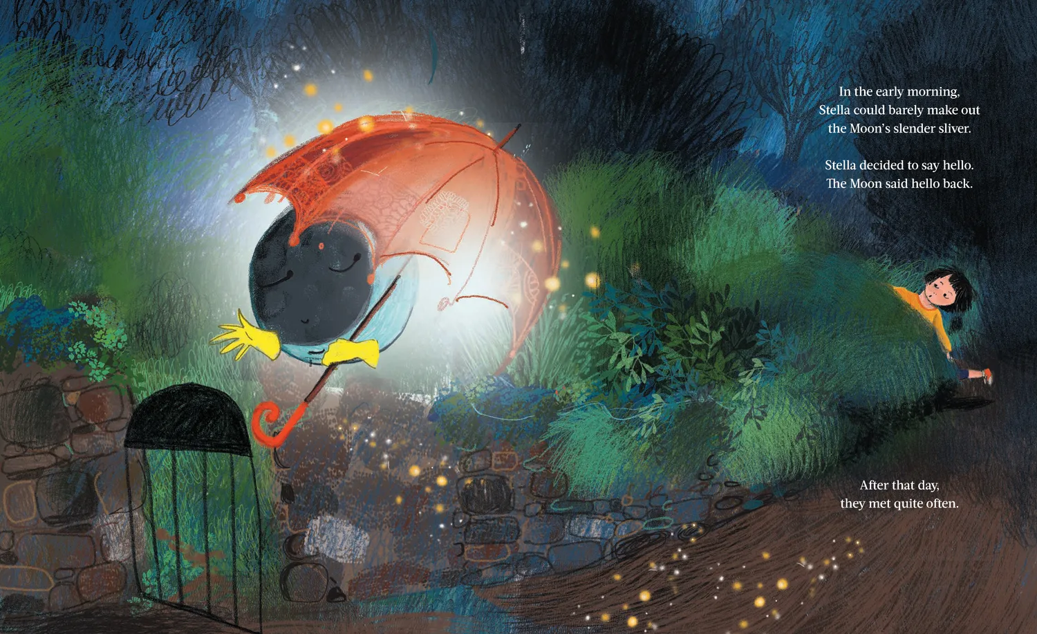 Abrams & Chronicle Books The Moon Moved In innbundet bildebok