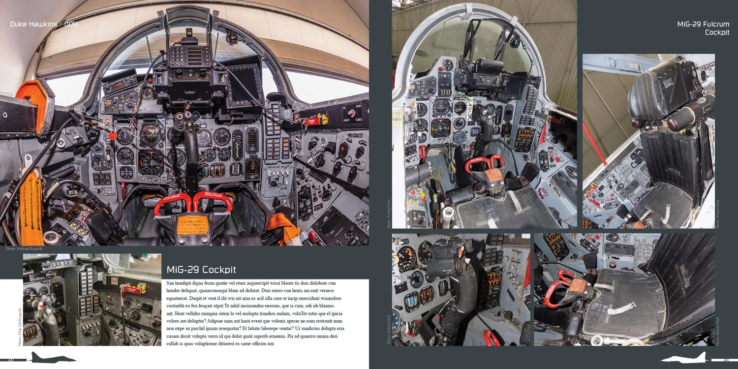 Duke Hawkins MiG-29 Fulcrum bok 116 sider jagerfly