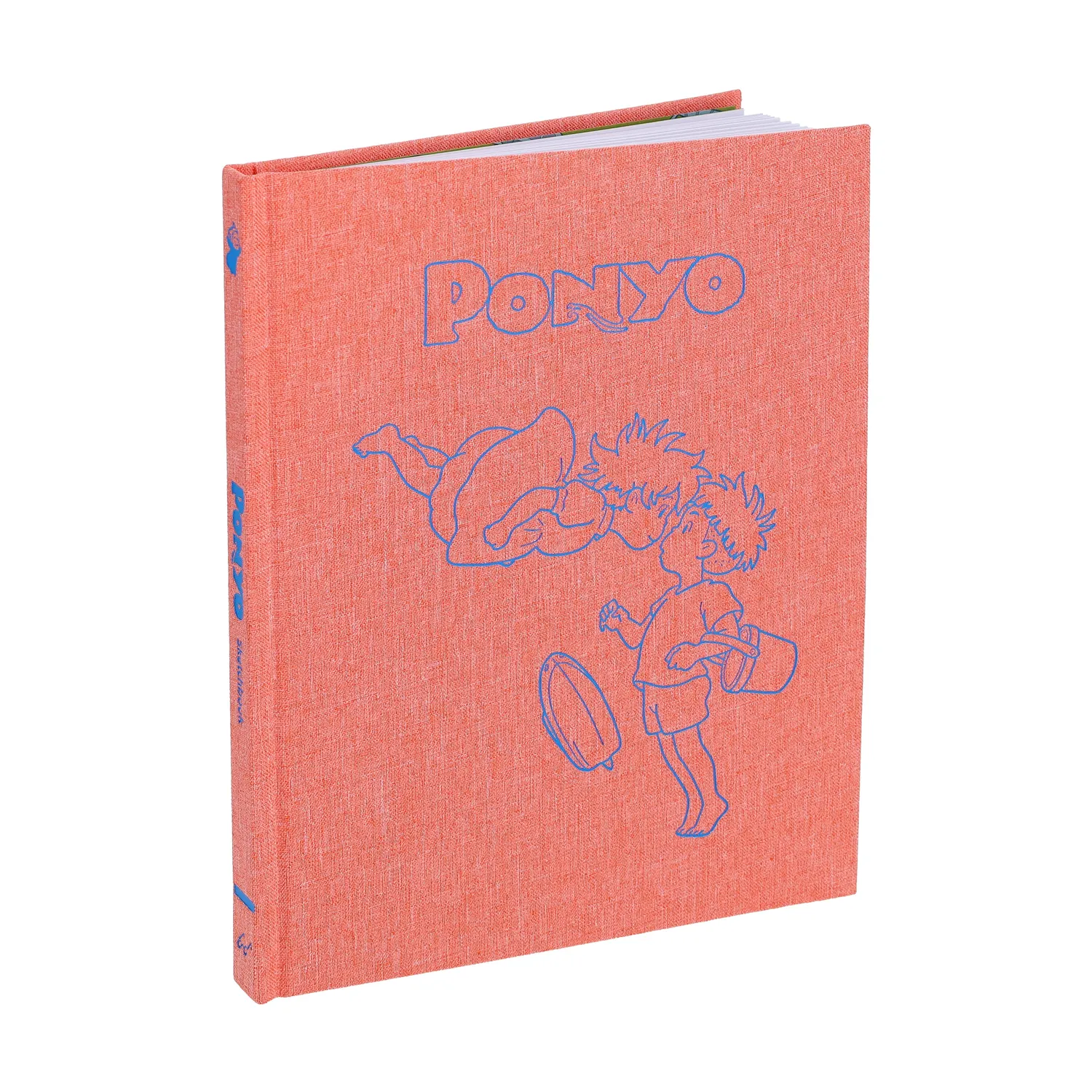 Abrams and Chronicle Studio Ghibli Ponyo skissebok stoffomslag
