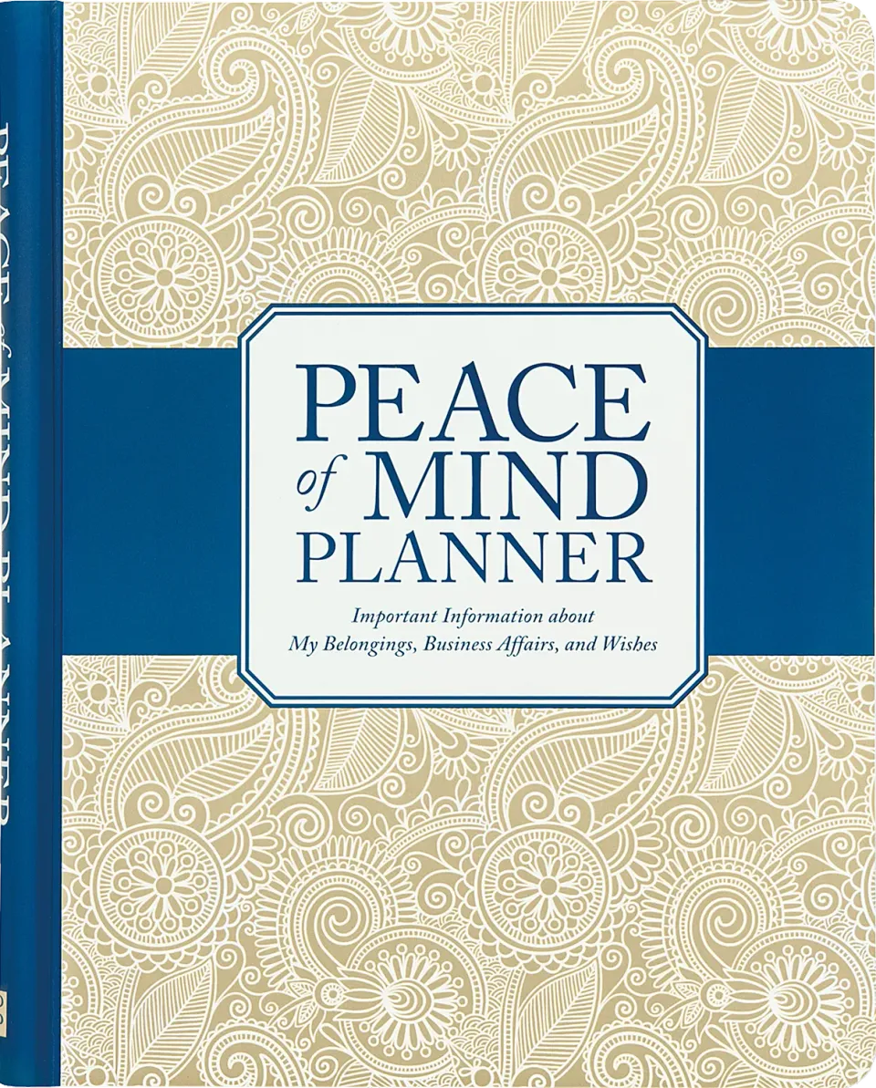 Peter Pauper Press Peace of Mind Planner innbundet organizer