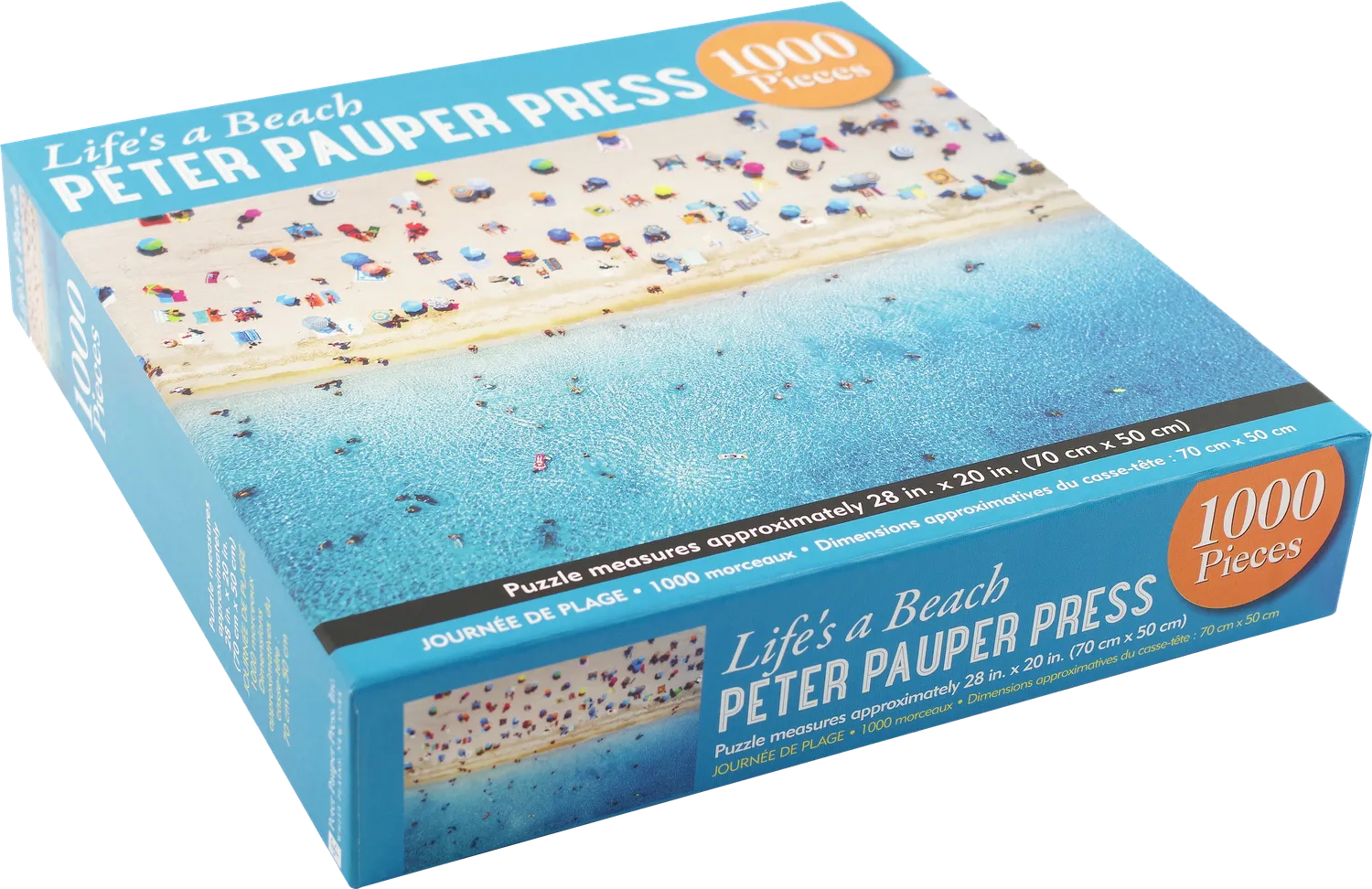 Peter Pauper Press Life's a Beach puslespill 1000 brikker