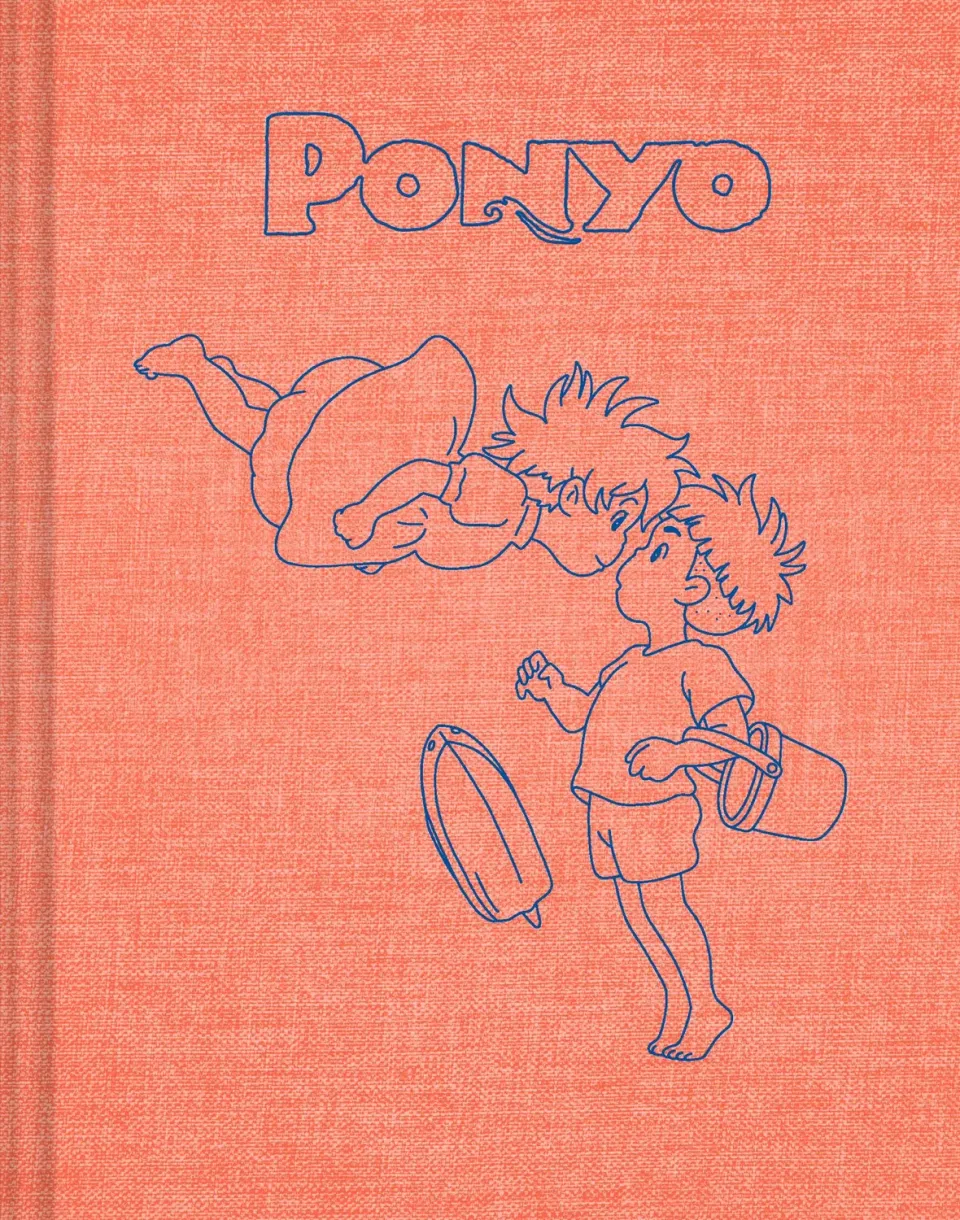 Abrams and Chronicle Studio Ghibli Ponyo skissebok stoffomslag