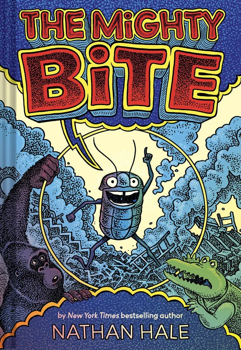 Abrams & Chronicle Books The Mighty Bite grafisk roman innbundet 7–10 år