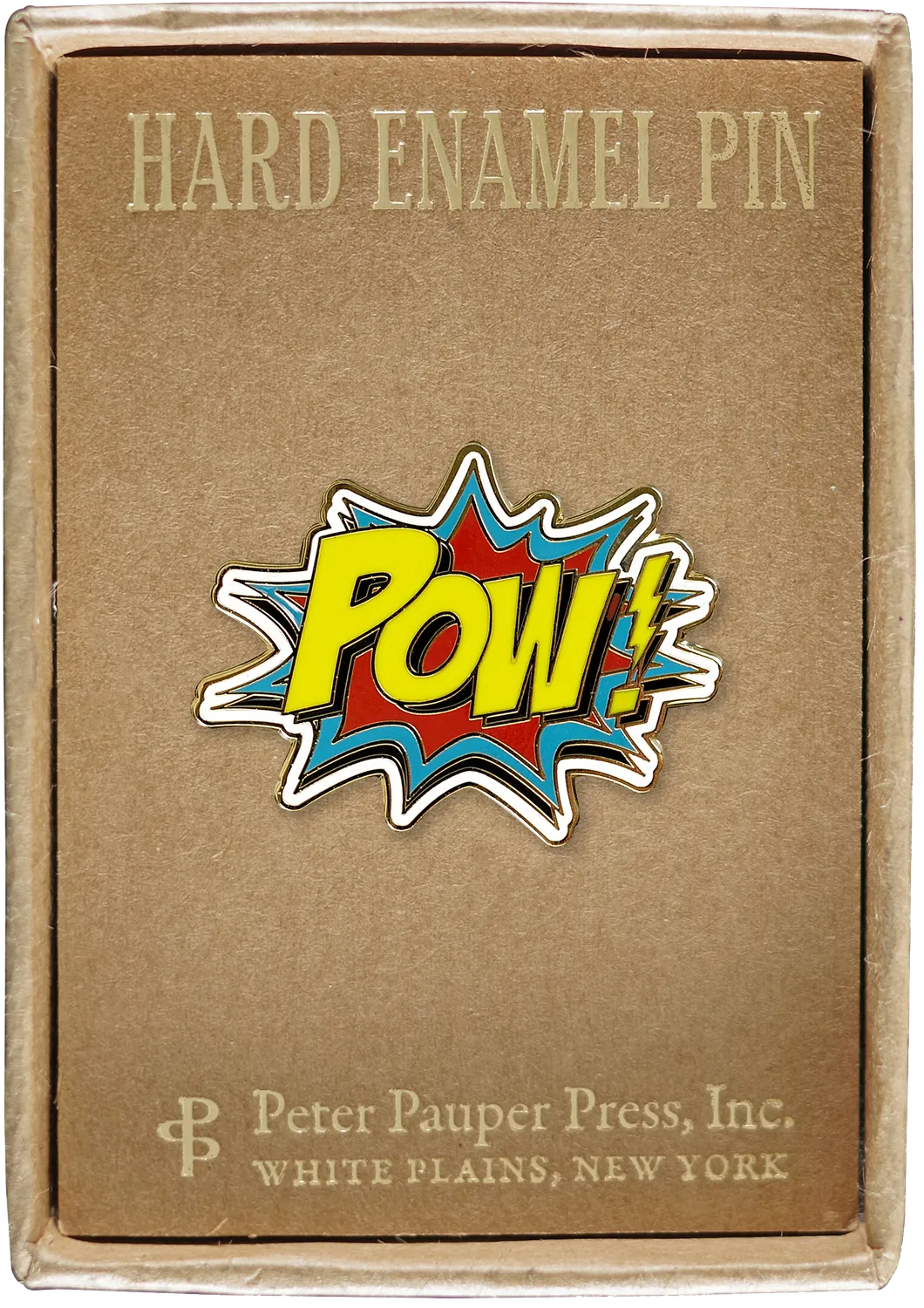 Peter Pauper Press Pow! emalje-pin tegneserie