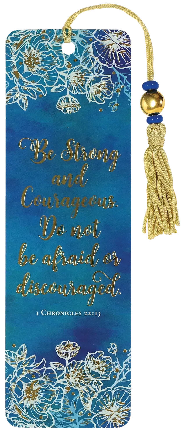 Peter Pauper Press Be Strong and Courageous bokmerke perler
