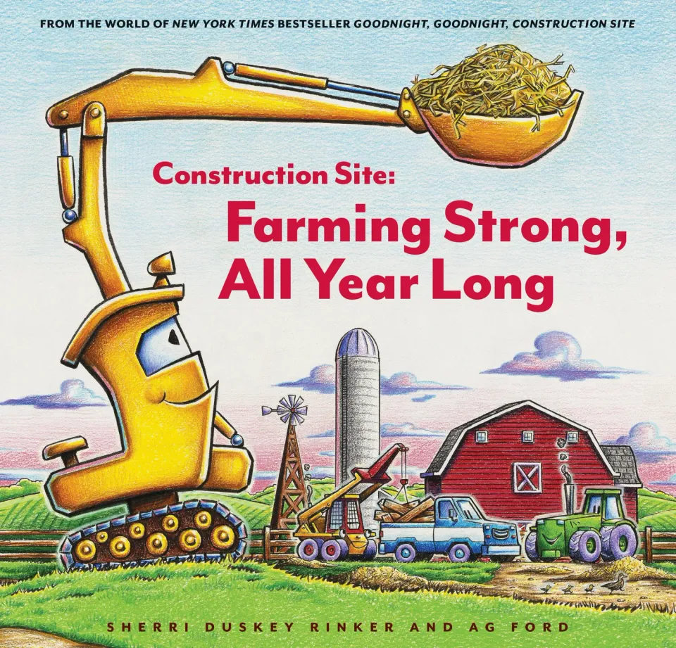 Chronicle Books Construction Site Farming Strong bildebok innbundet