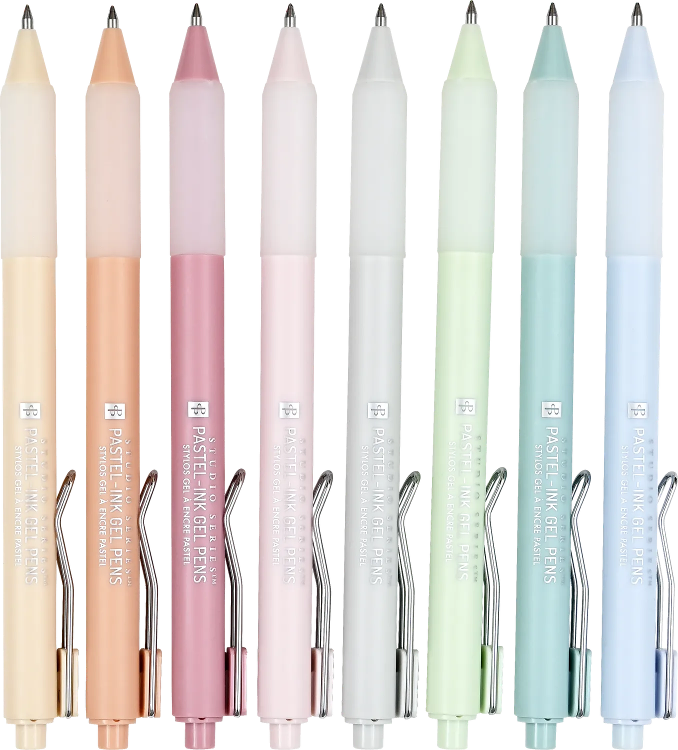Peter Pauper Press Pastel Gel Pens gelpenner 8 pastel