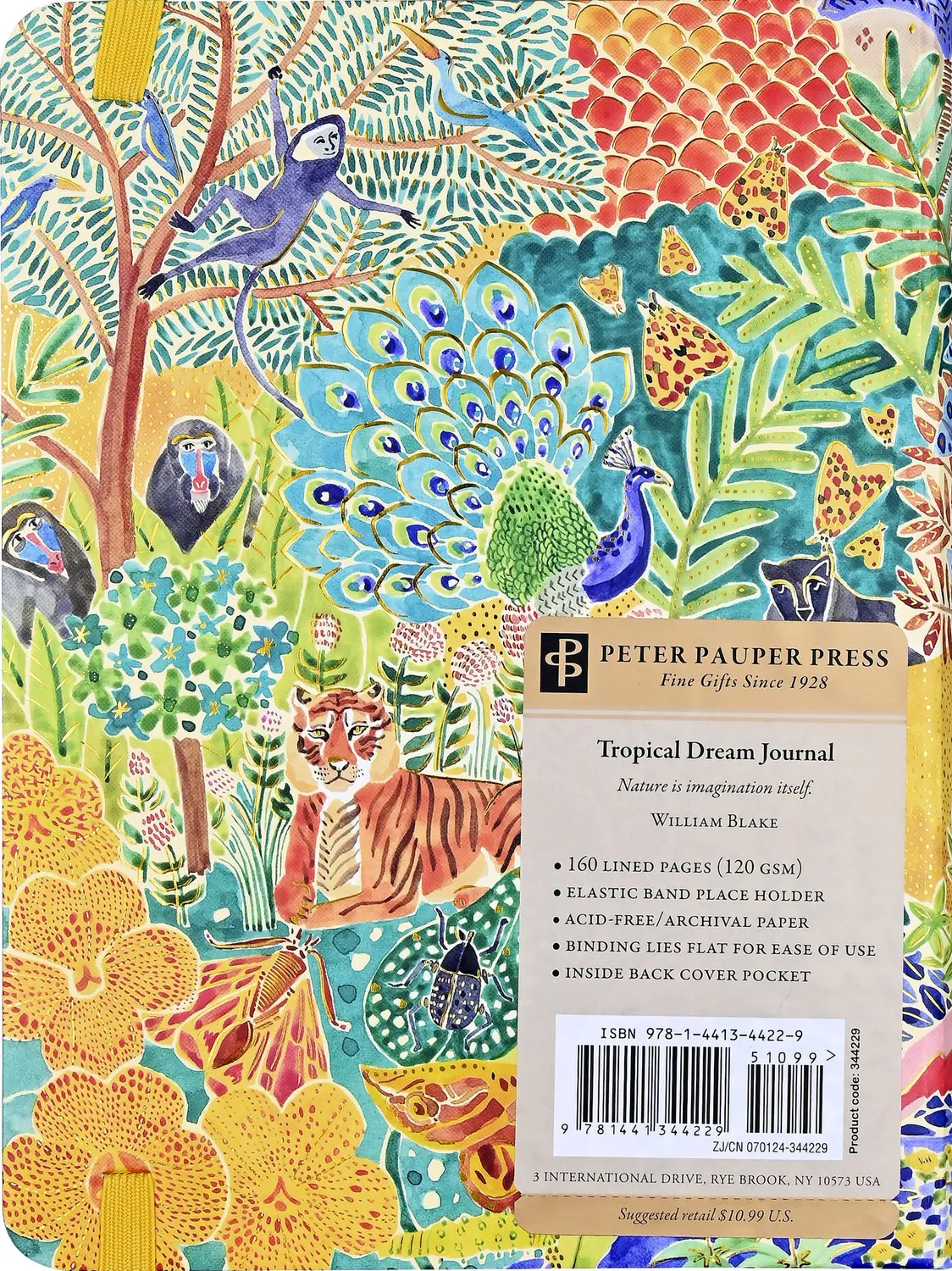 Peter Pauper Press Tropical Dream journal innbundet