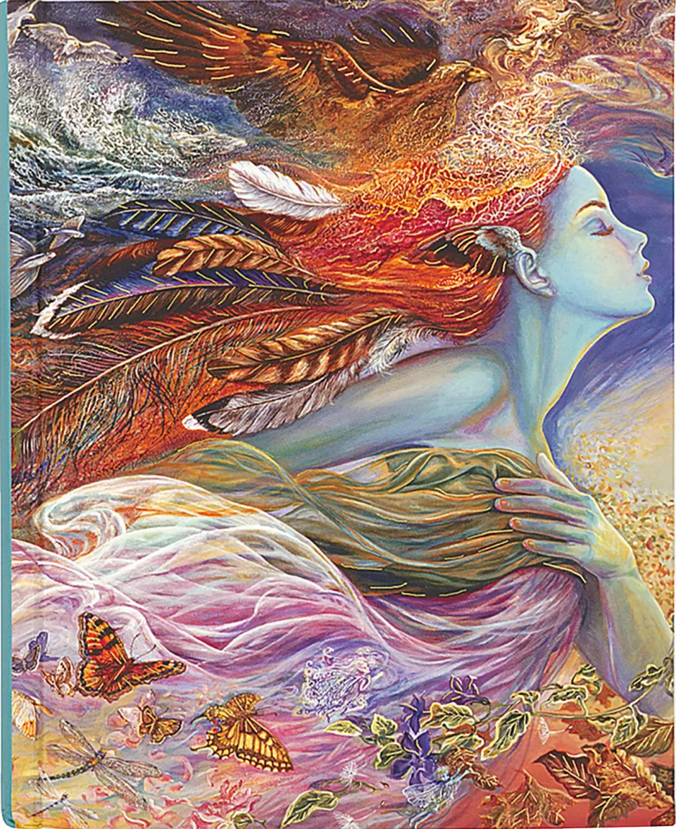 Peter Pauper Press Spirit of Flight journal innbundet Josephine Wall