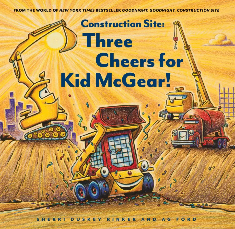 Chronicle Books Three Cheers for Kid McGear! barnebok innbundet