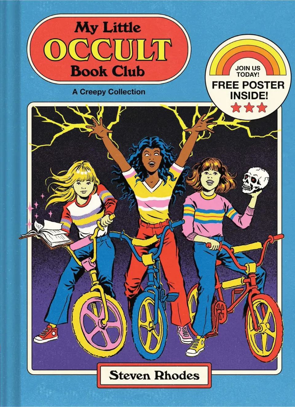 Steven Rhodes My Little Occult Book Club innbundet humor