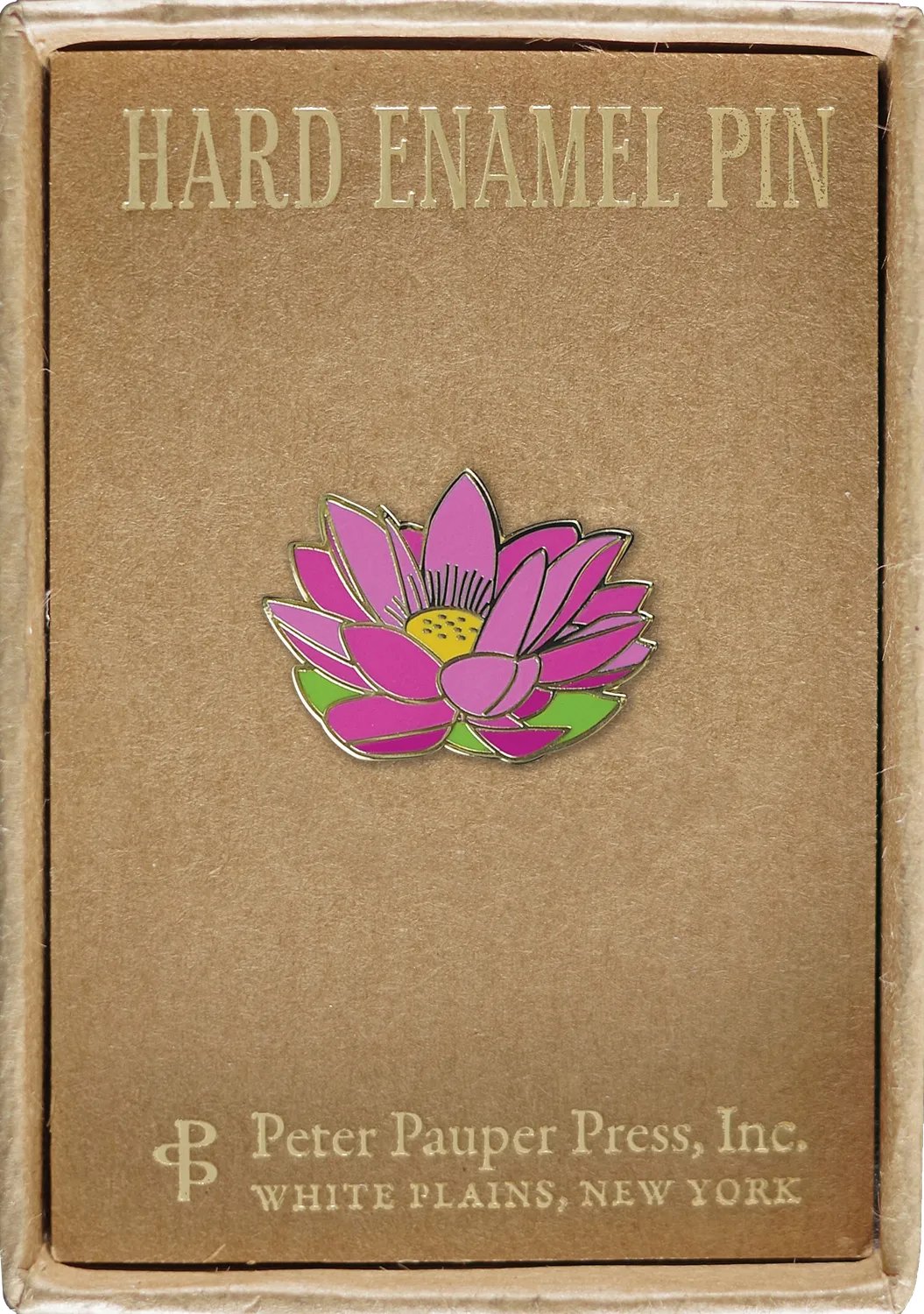 Peter Pauper Press Lotus Flower emaljepin gaveeske