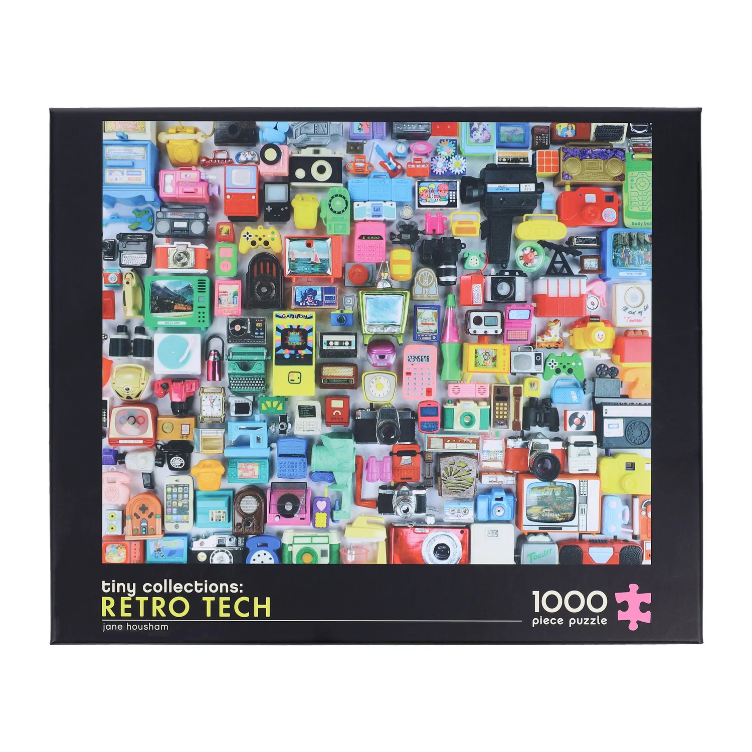 Chronicle Books Tiny Collections Retro Tech puslespill 1000 brikker