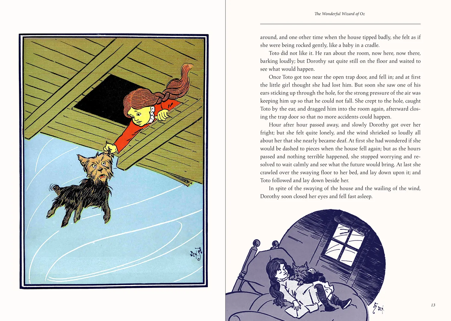 Peter Pauper Press Wizard of Oz gaveutgave innbundet 208 s
