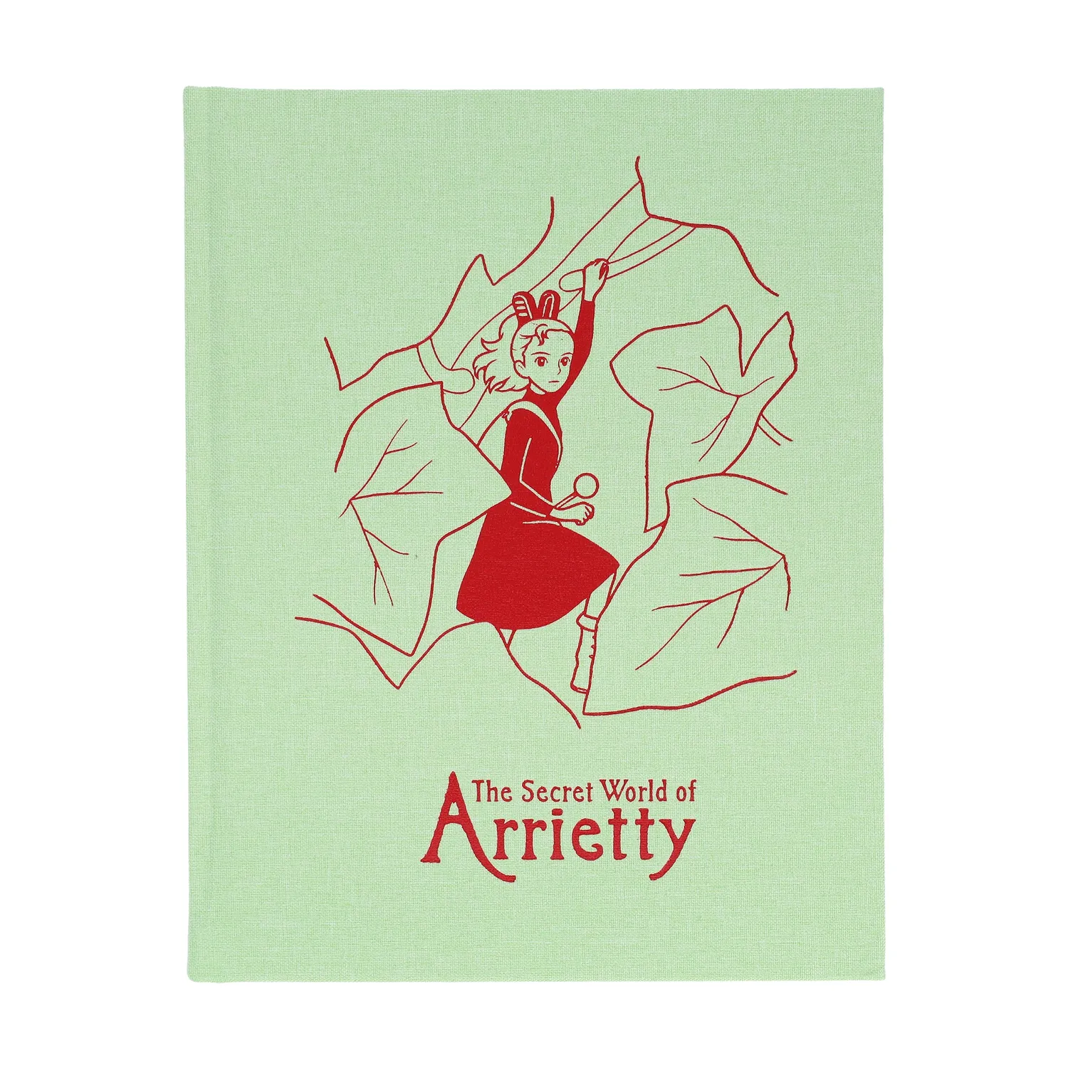 Studio Ghibli Arrietty skissebok stoff