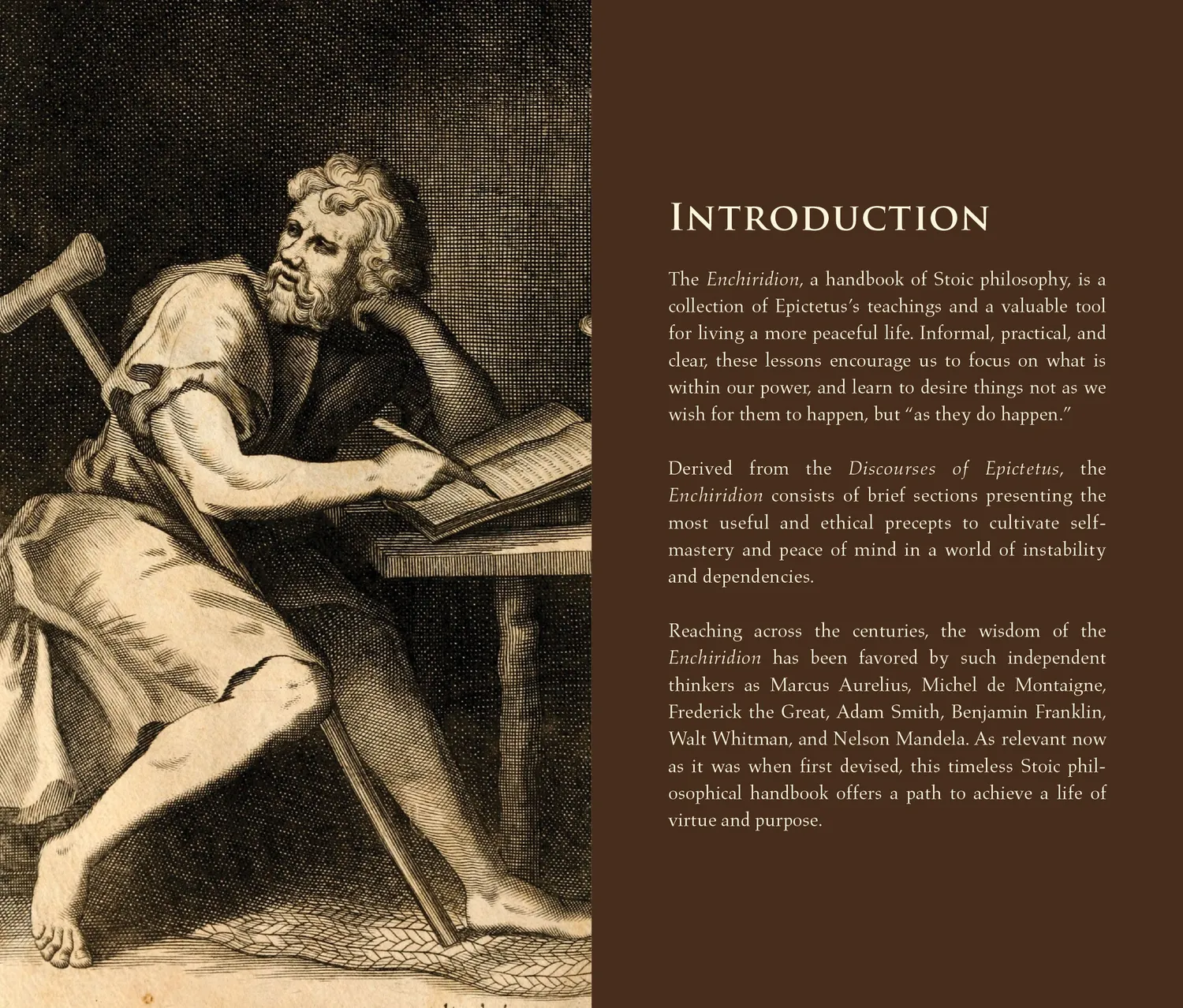 Peter Pauper Press The Enchiridion bok innbundet gaveutgave