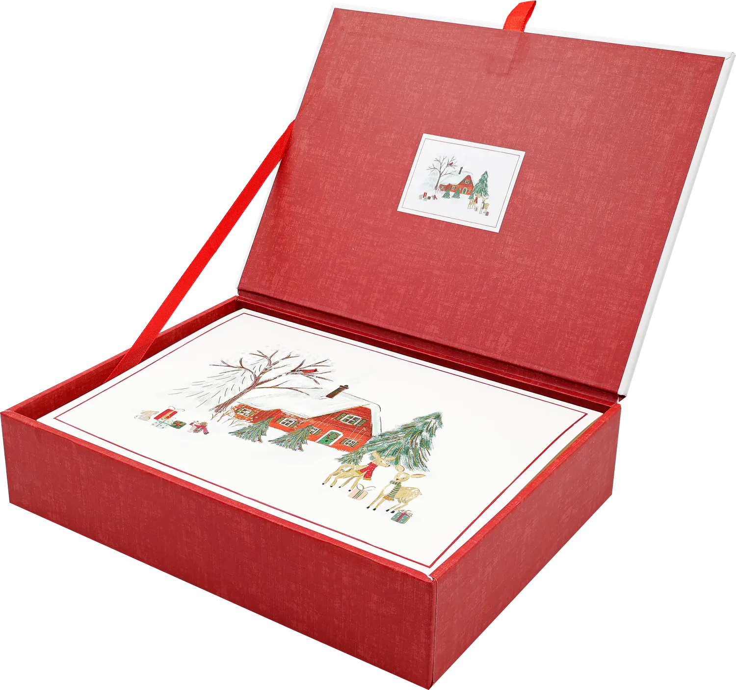 Peter Pauper Press Home for the Holidays julekort 20-pk pinnsvin