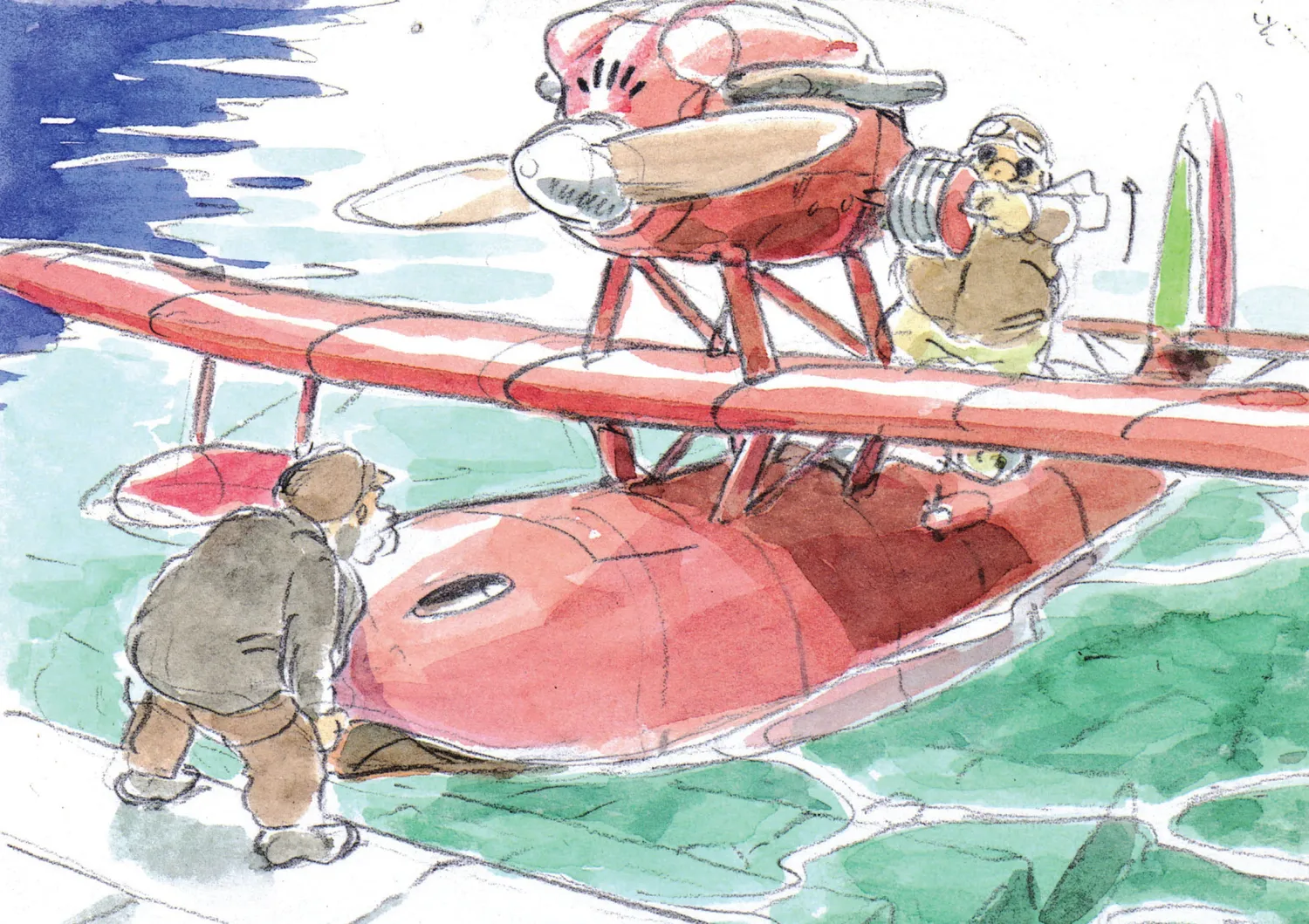 Abrams Studio Ghibli Porco Rosso journal notatbok
