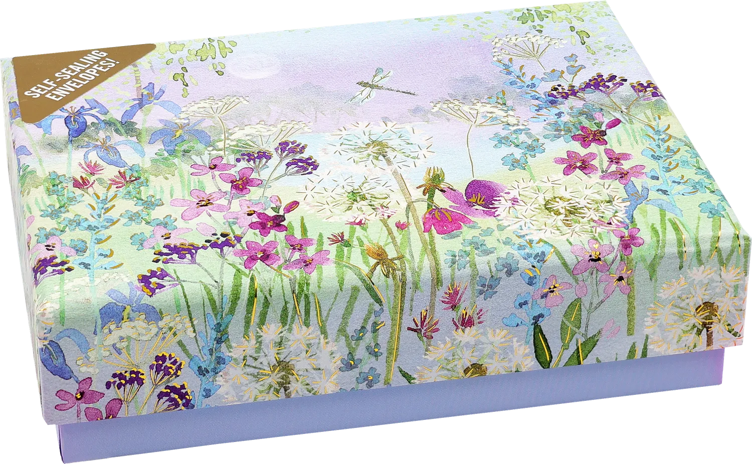 Peter Pauper Press Dragonflies & Dandelions notatkort 14 stk