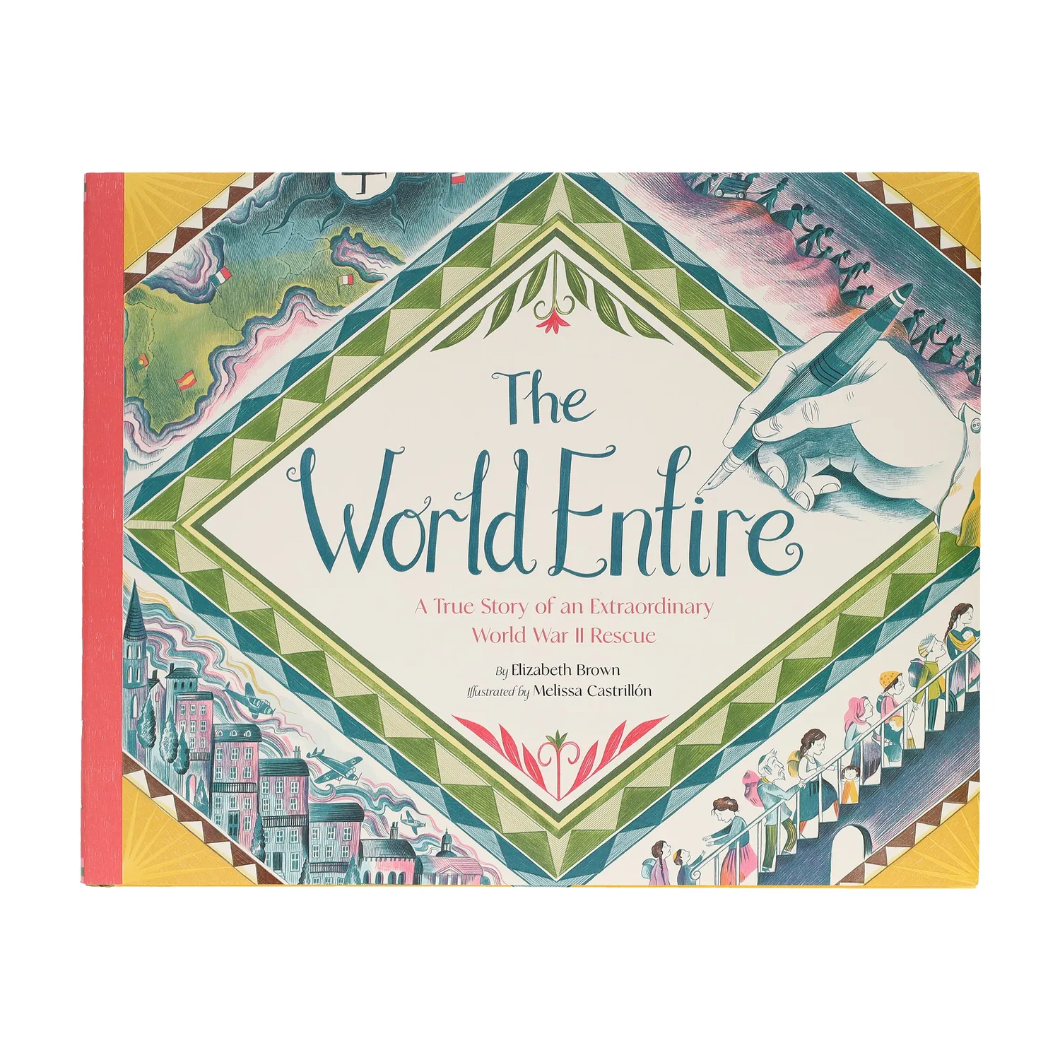 Abrams & Chronicle Books The World Entire bildebok innbundet