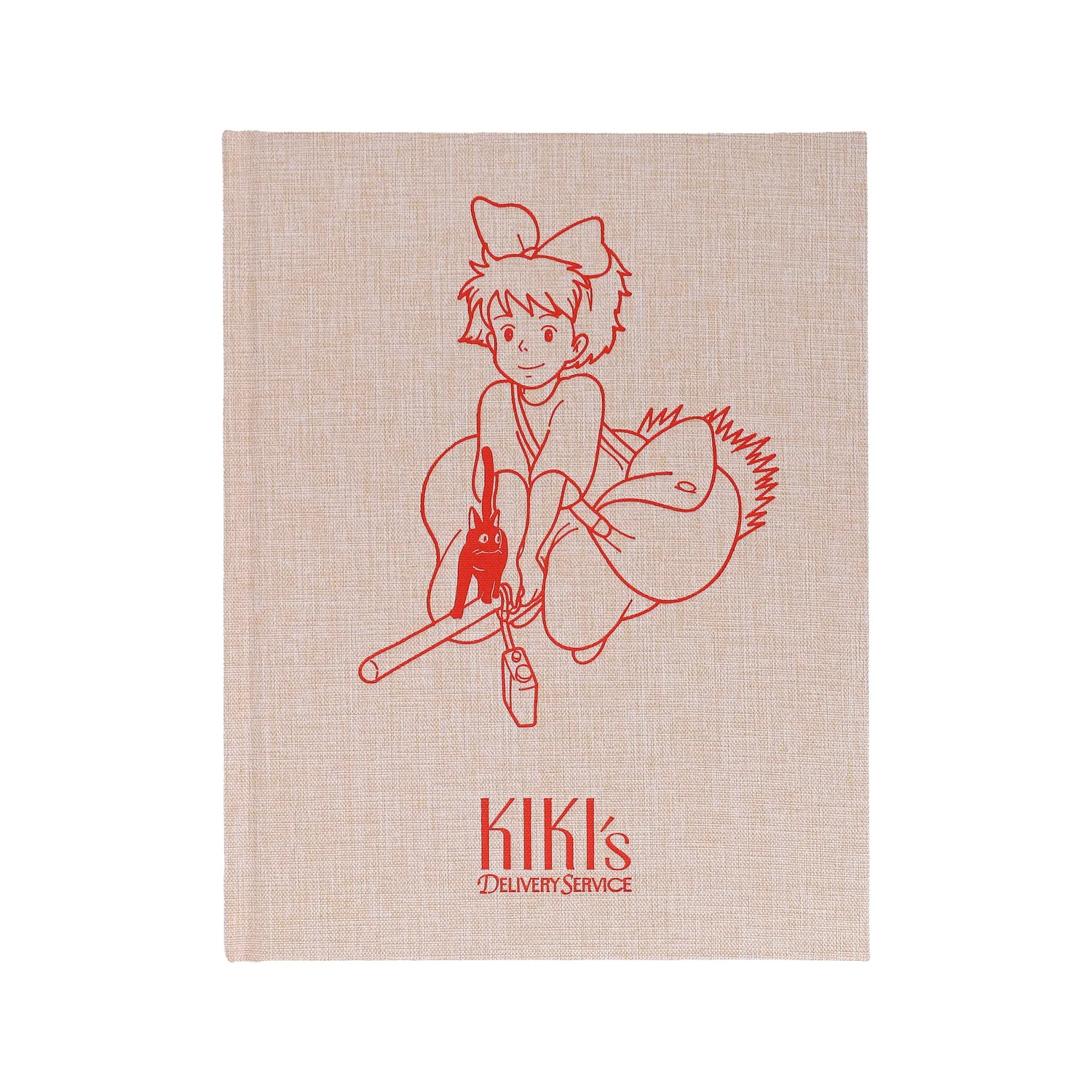 Studio Ghibli Kiki skissebok stoffomslag