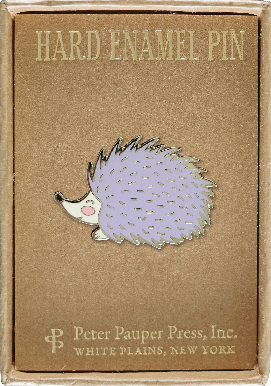 Peter Pauper Press Hedgehog emalje-pin pinnsvin gaveeske