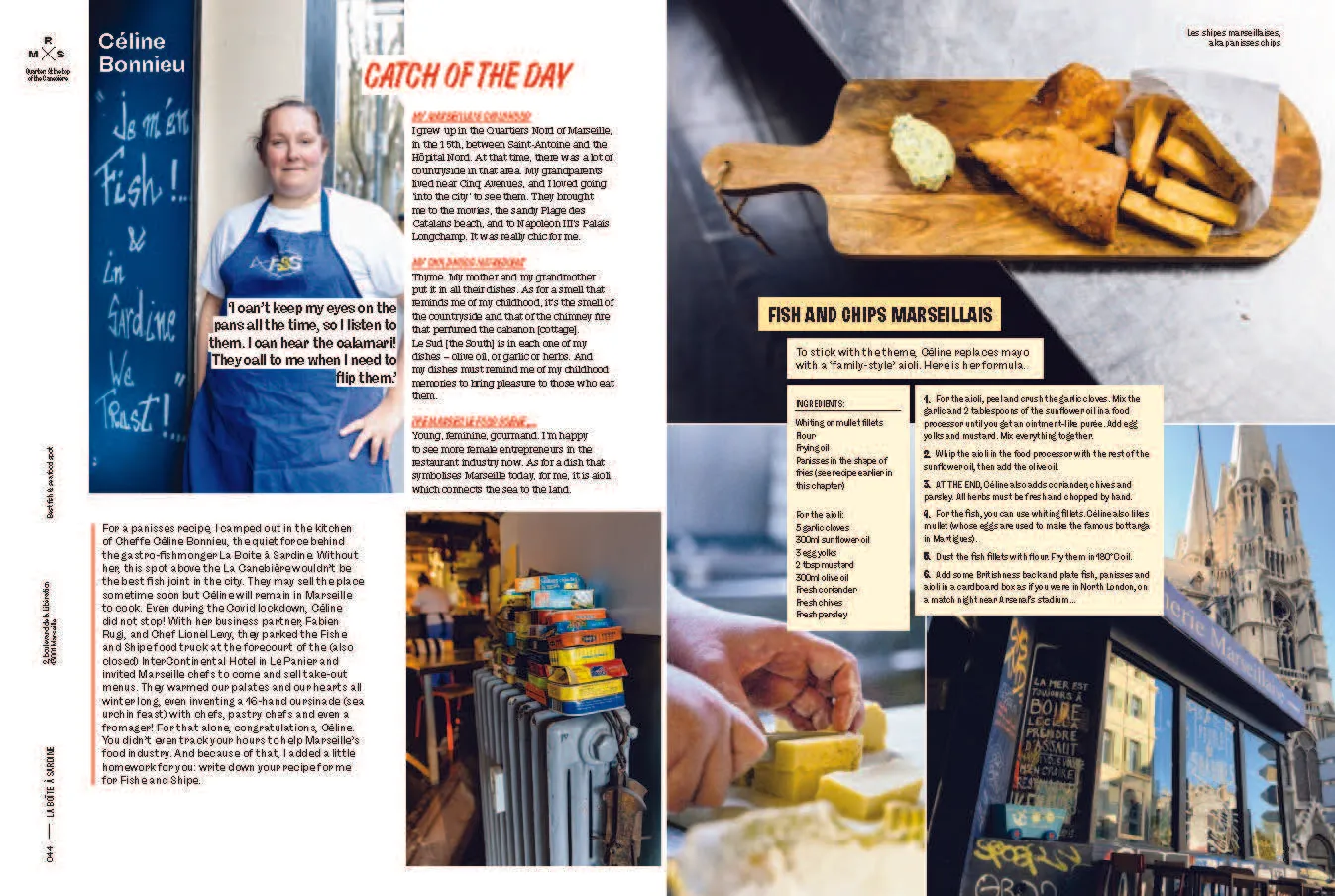 Abrams and Chronicle Taste the World in Marseille bok pocket mat
