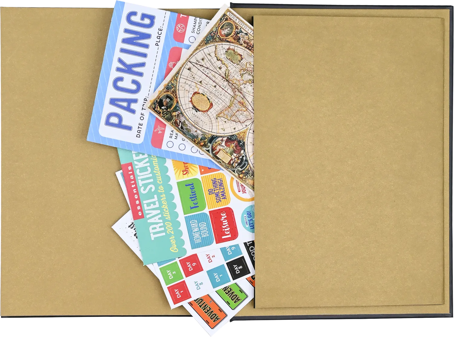 Peter Pauper Press Travel Journal Page-A-Day reisedagbok 160 sider