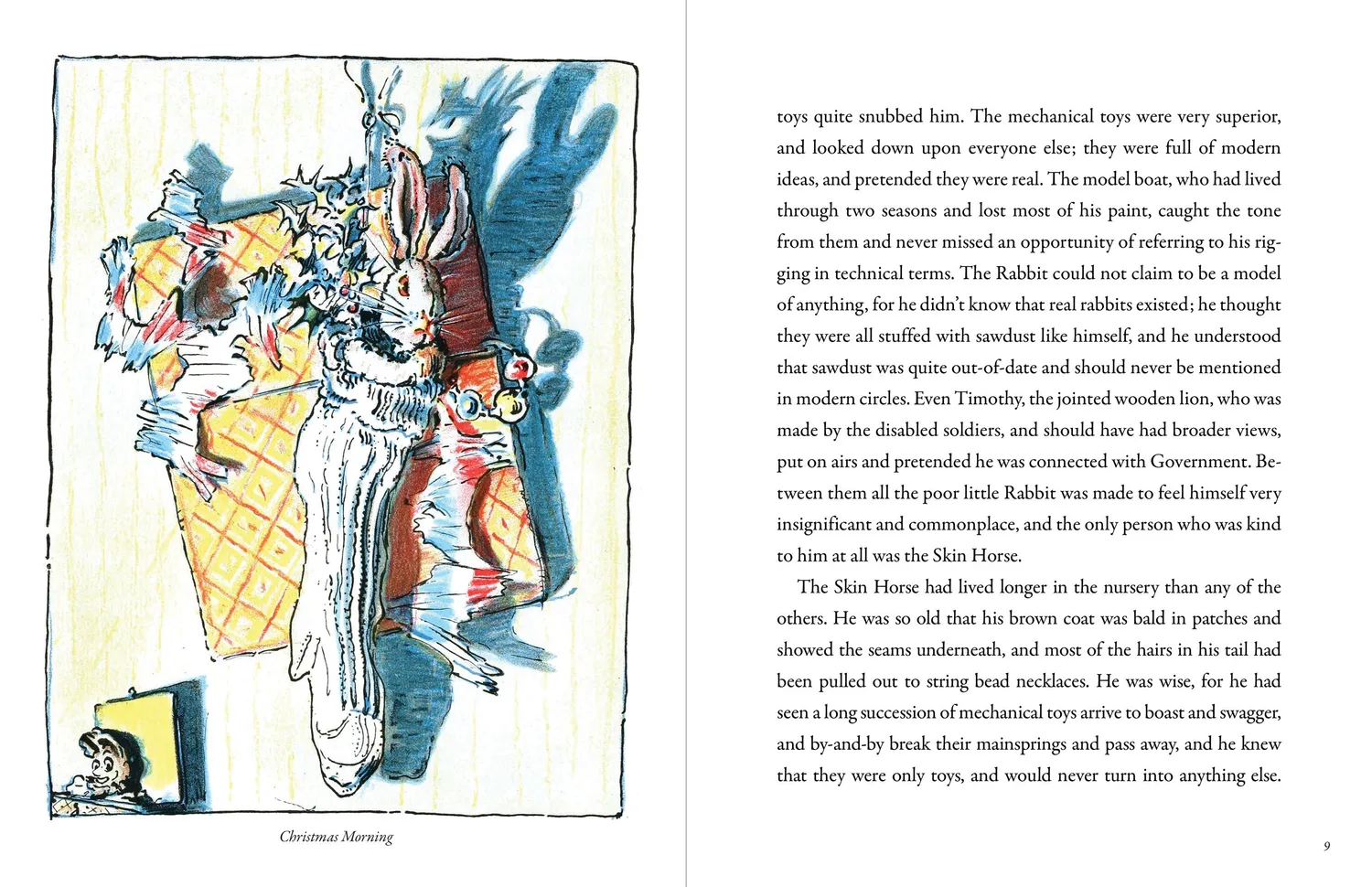 Peter Pauper Press The Velveteen Rabbit barnebok innbundet gaveutgave