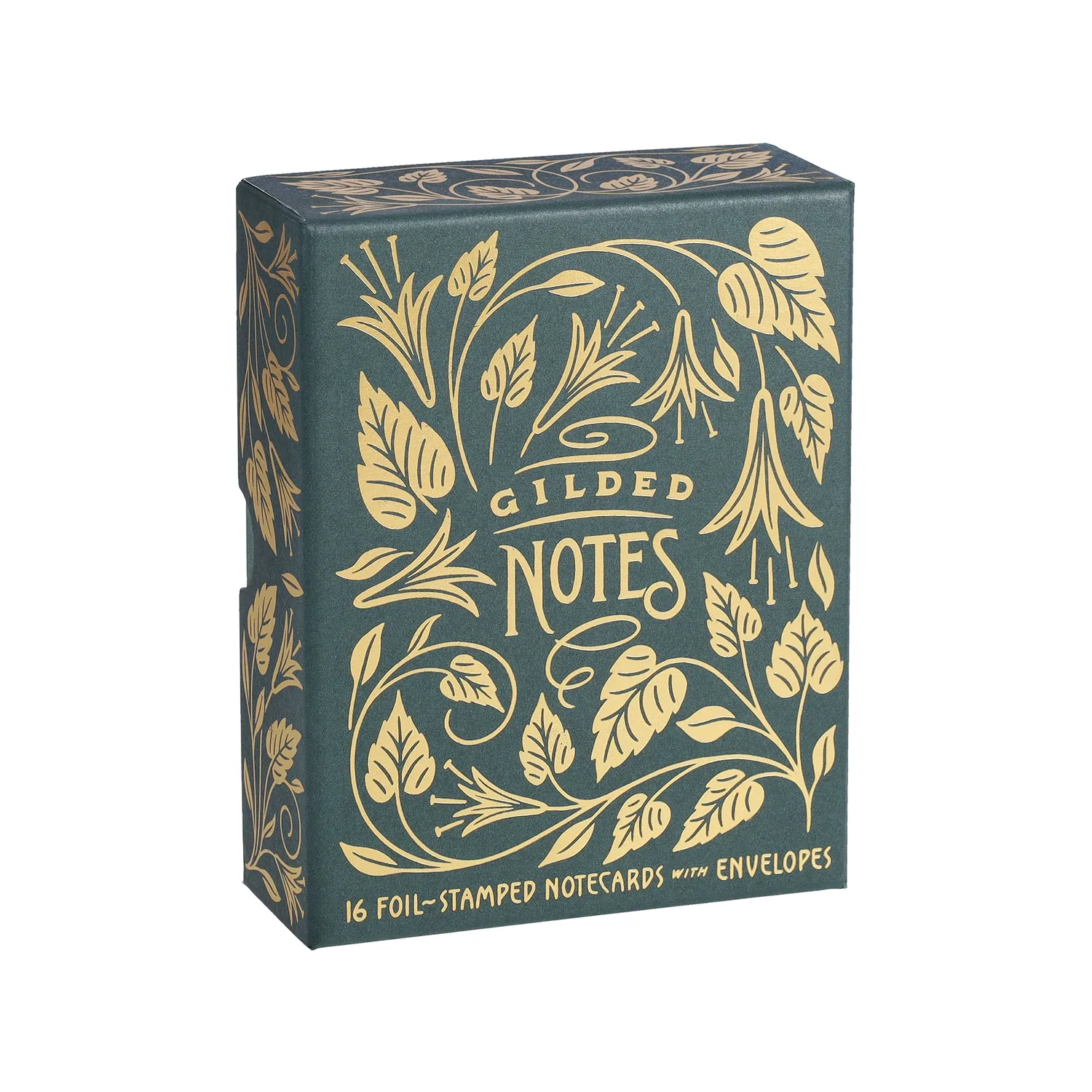Chronicle Books Gilded Notes notatkort 16 stk gull