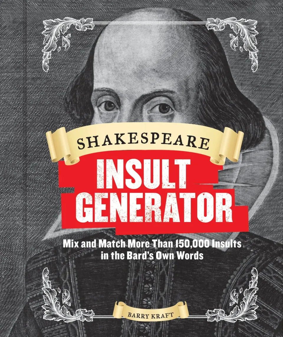 Abrams Shakespeare Insult Generator innbundet gavebok