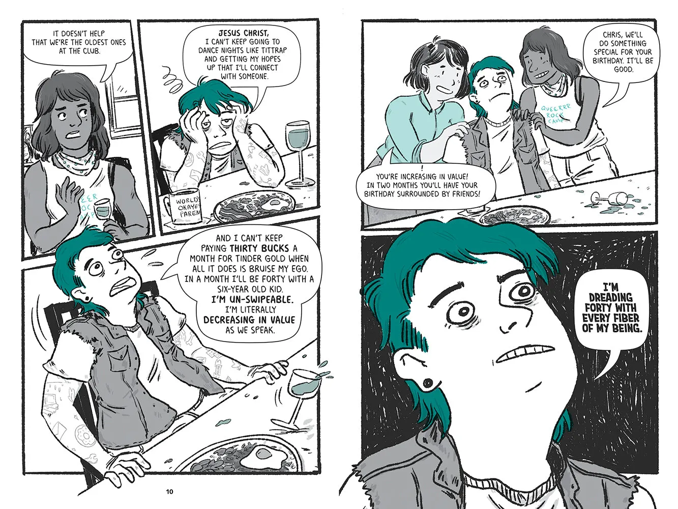 Archie Bongiovanni Mimosa innbundet tegneserie queer