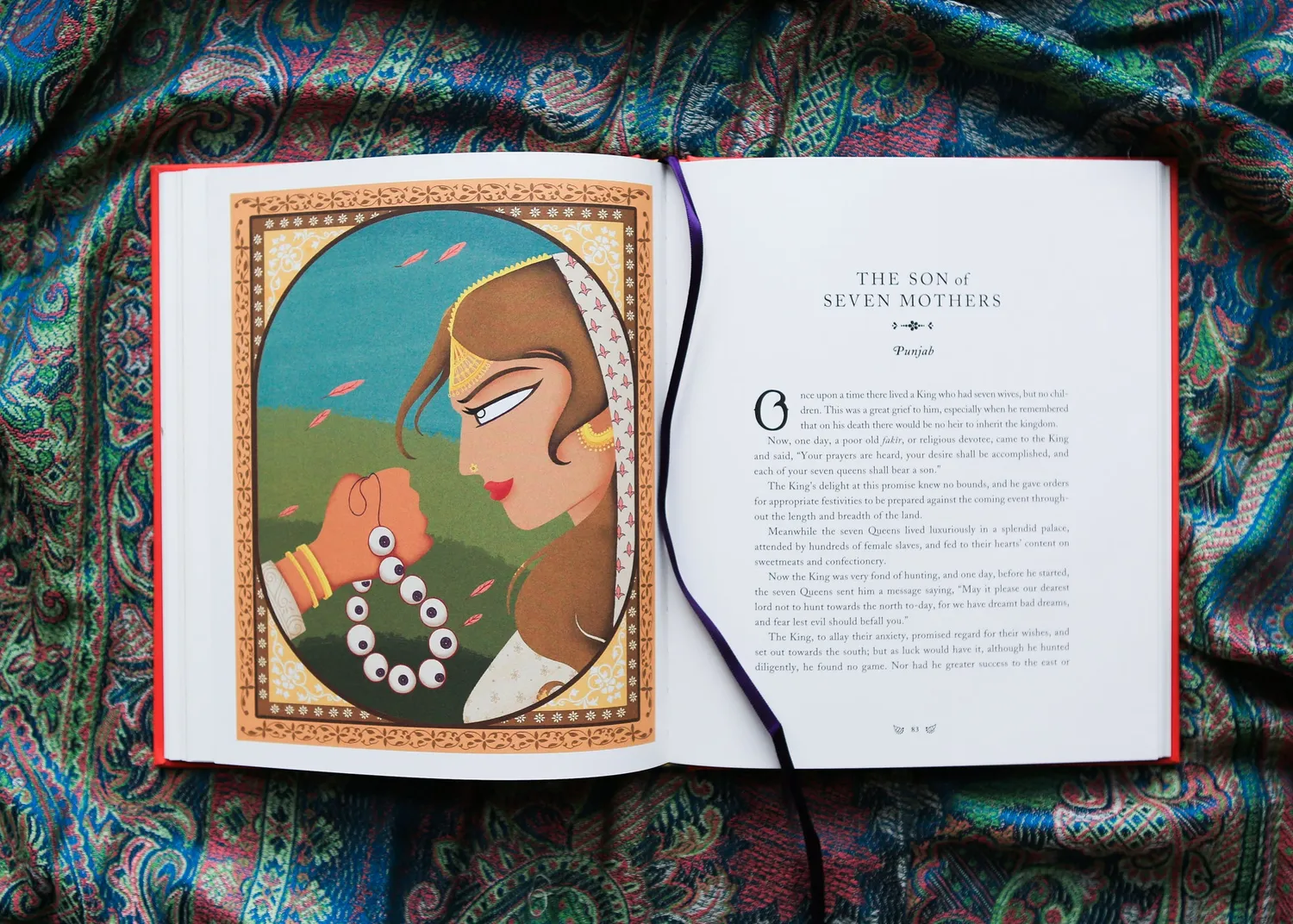 Chronicle Books Tales of India eventyrbok innbundet gaveutgave