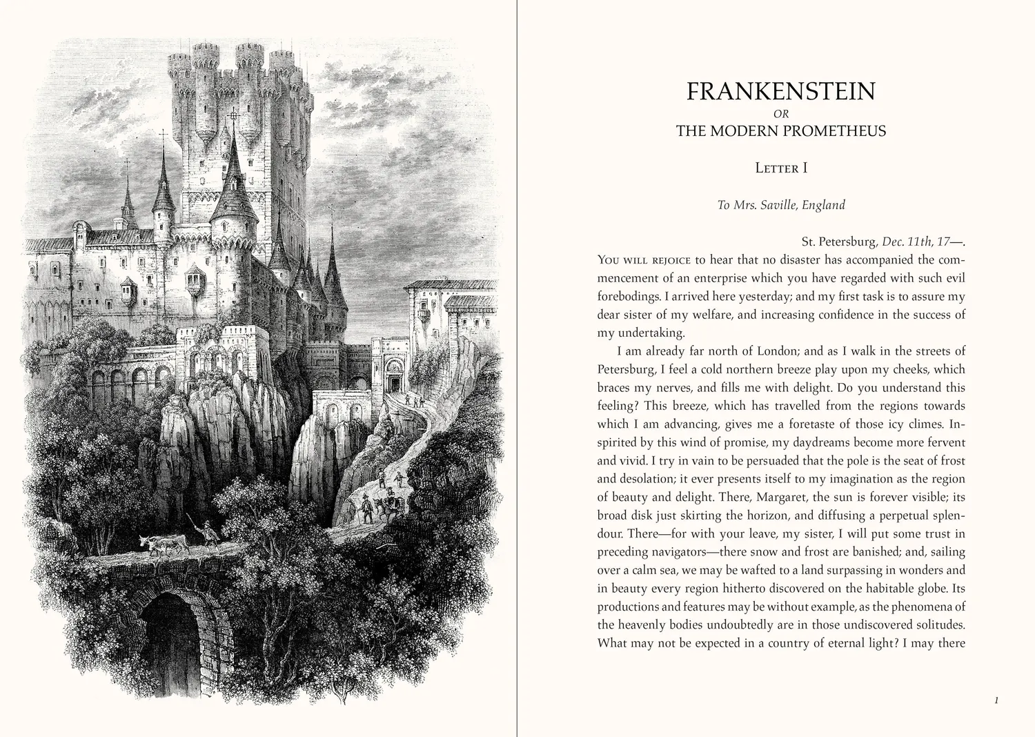 Peter Pauper Press Masterpiece Library Frankenstein bok innbundet