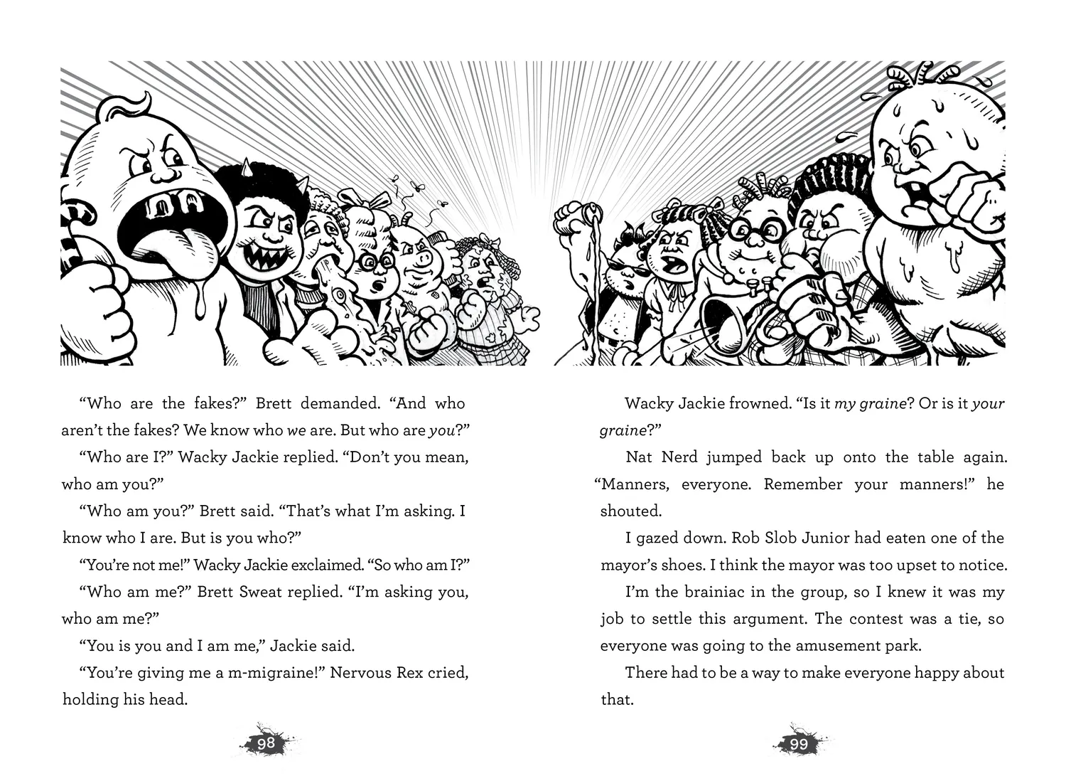 Amulet Garbage Pail Kids samleboks 3 bøker innbundet