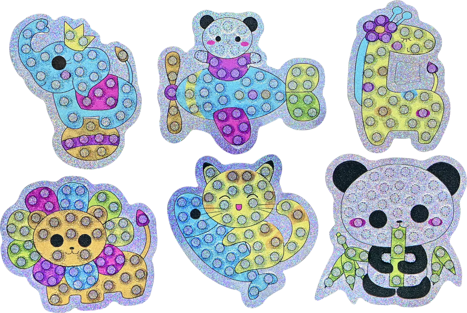Peter Pauper Press Big Gem Painting Sticker Kit diamantmaling