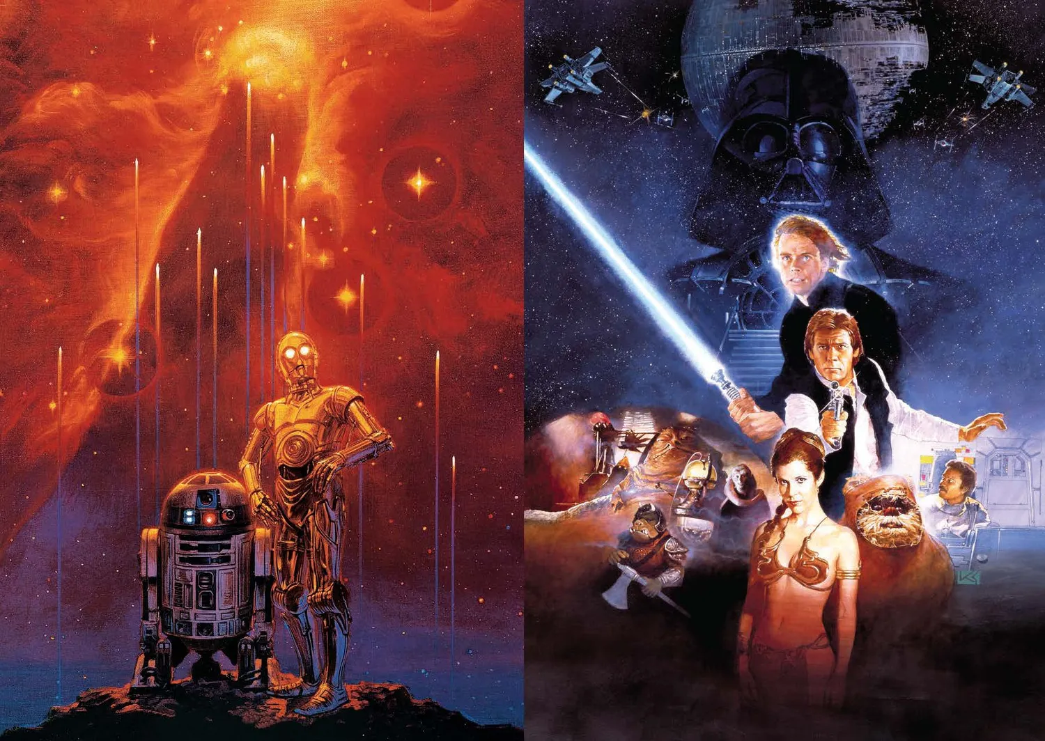 Abrams Star Wars Return of the Jedi notatbok 3-pakning