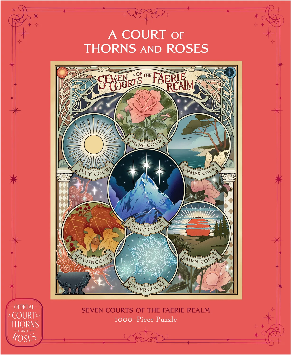 Sarah J. Maas A Court of Thorns and Roses puslespill 1000 brikker folie