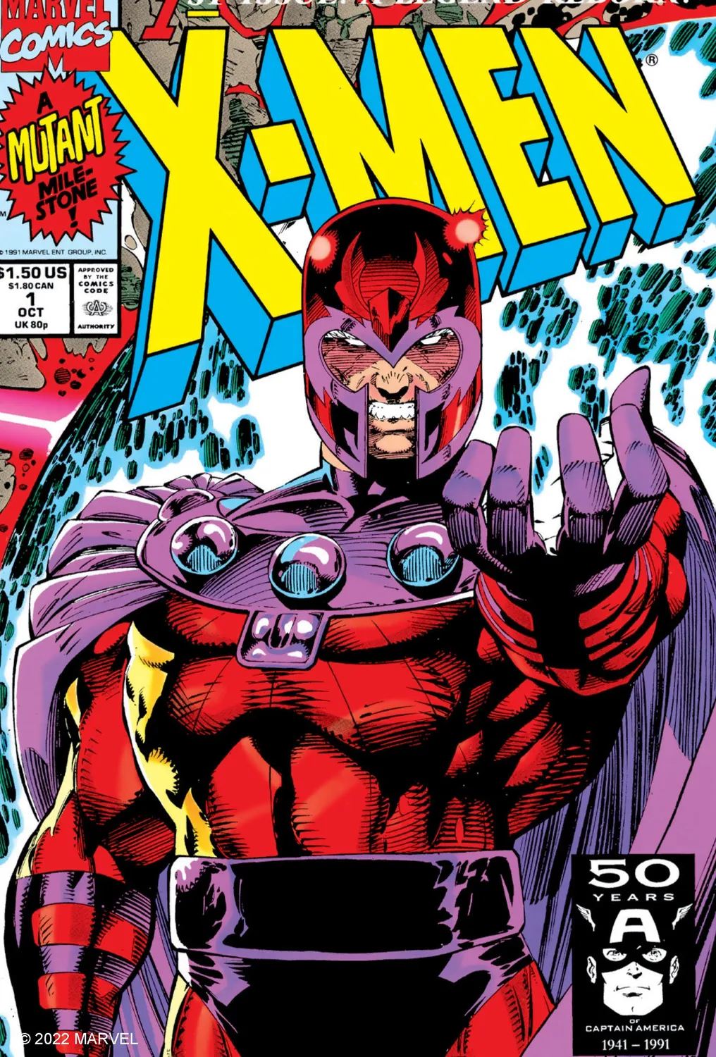 Marvel The X-Men 100 postkort samleboks