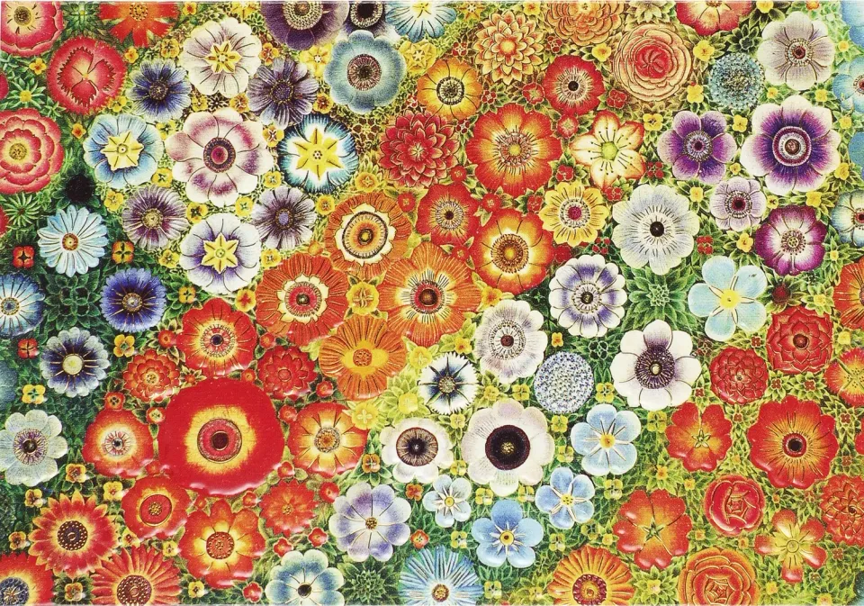 Peter Pauper Press Millefiori kortsett 14 kort gullfolie