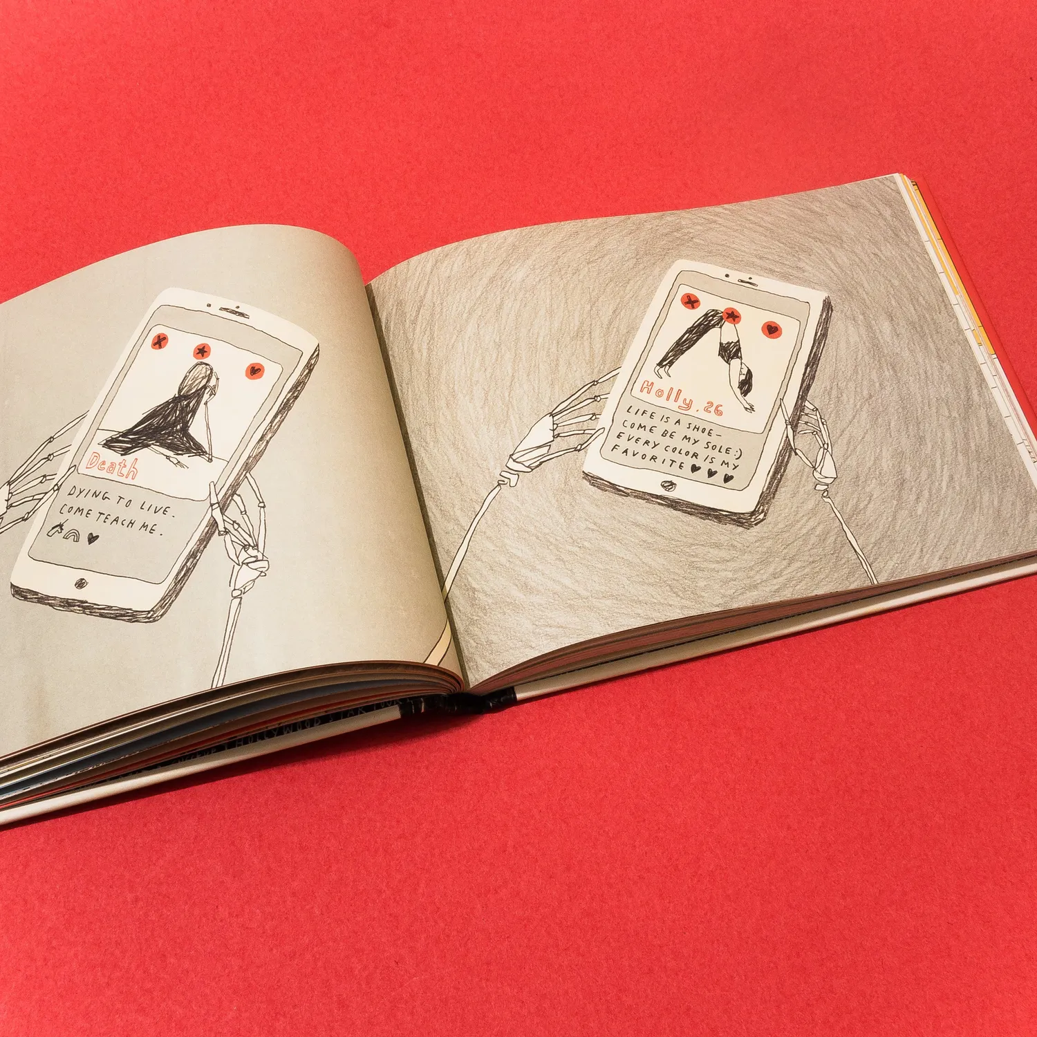 Abrams and Chronicle Death Wins a Goldfish pocketbok humor