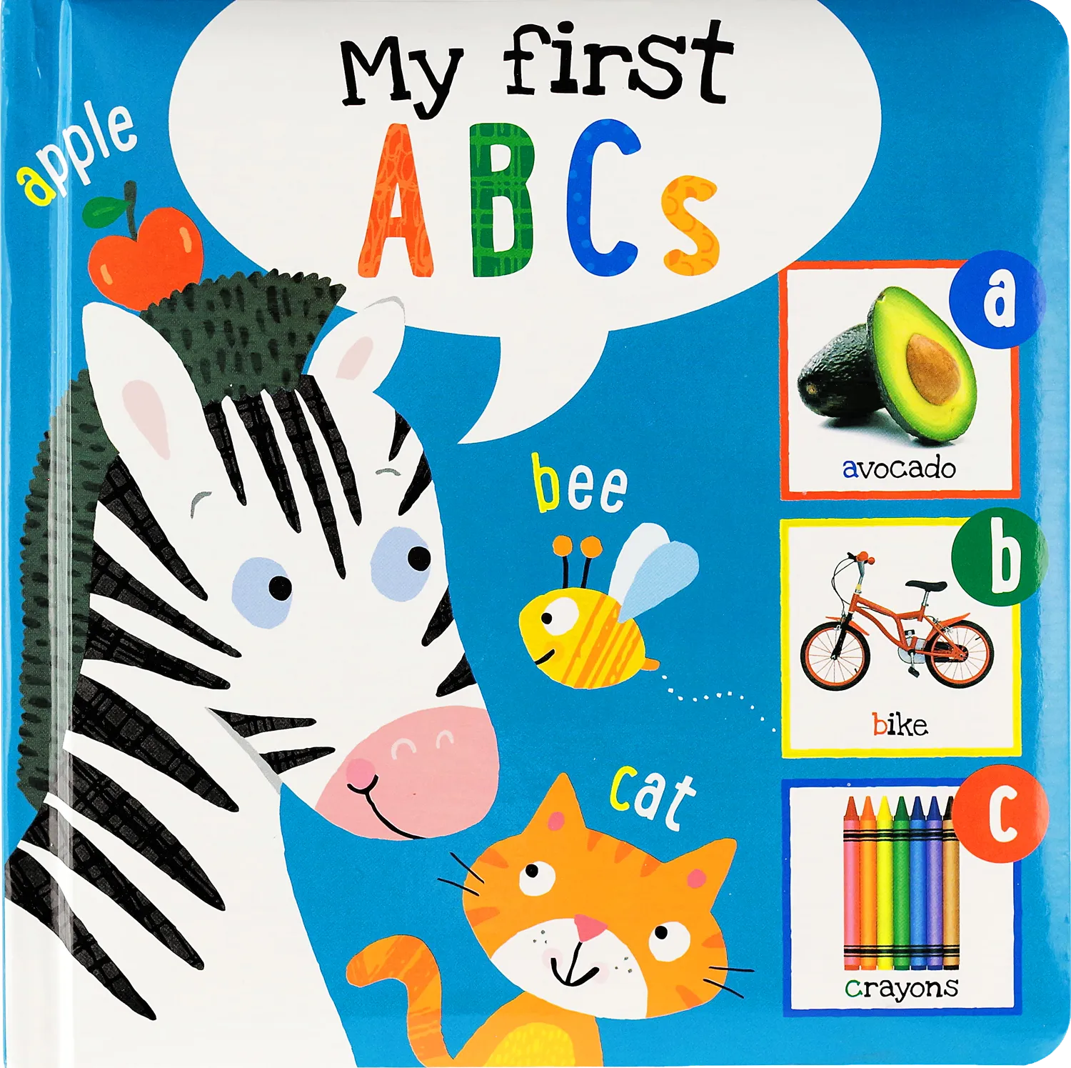 Peter Pauper Press My First ABCs kartongbok baby 0+ polstret