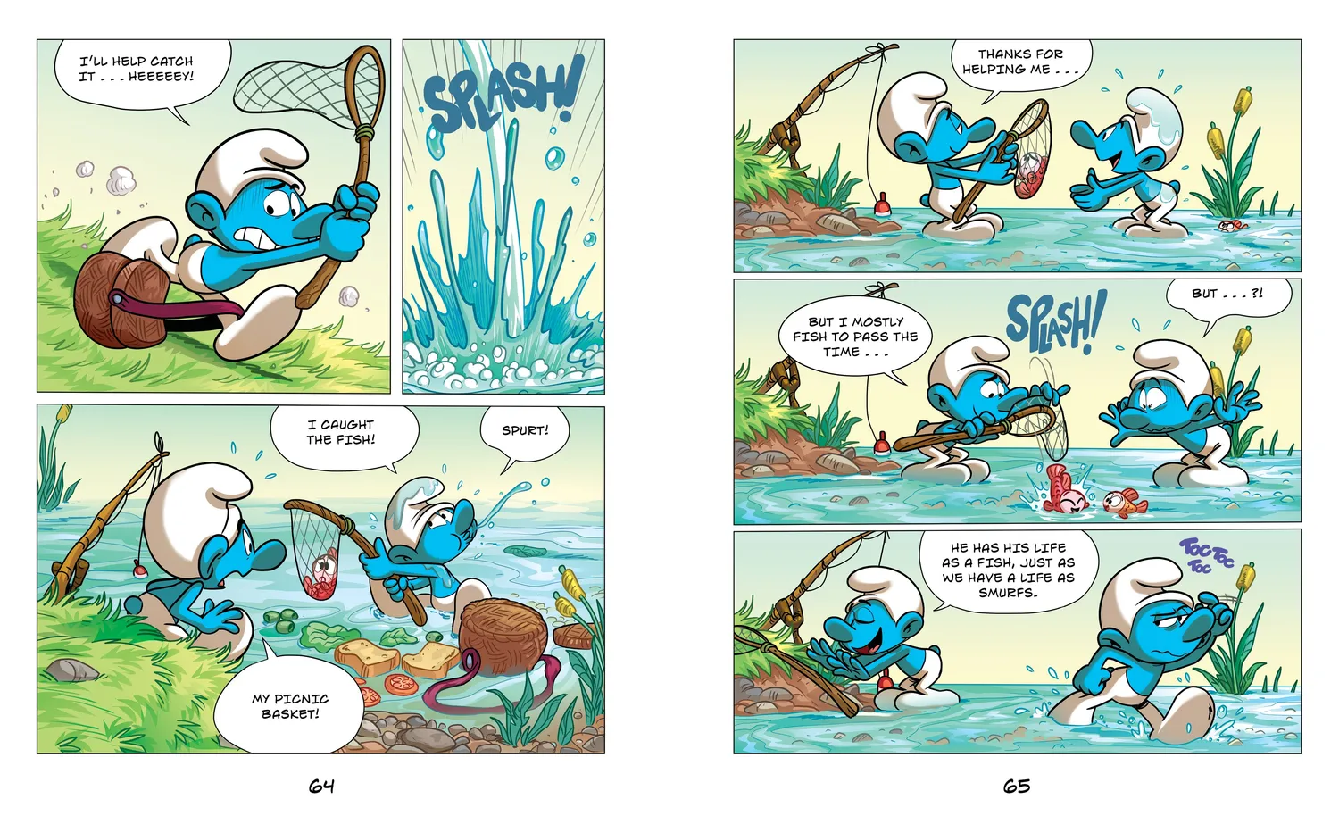 Abrams and Chronicle We Are Smurfs Bright New Days 3 tegneserie