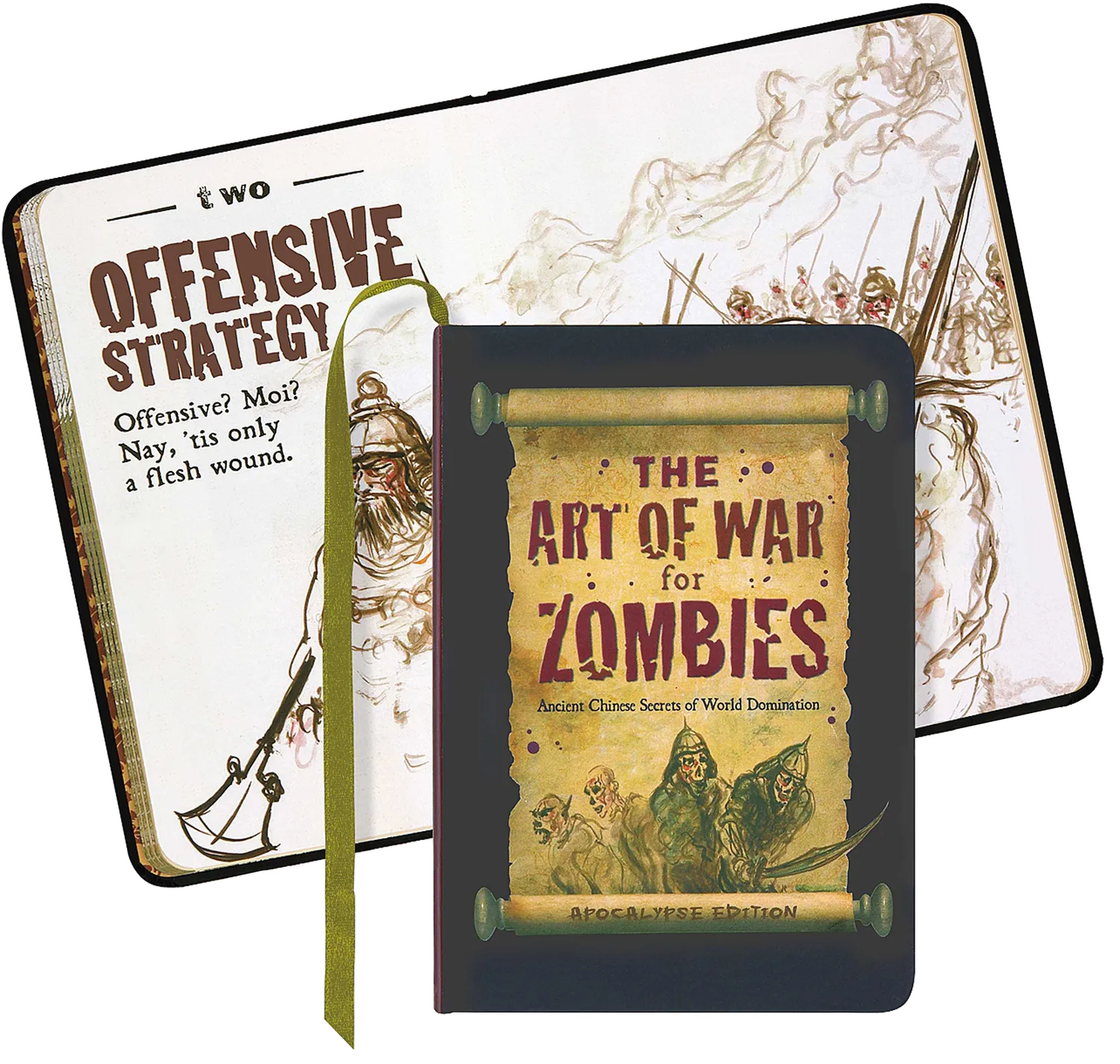 Peter Pauper Press Little Black Books The Art of War for Zombies bok innbundet humor