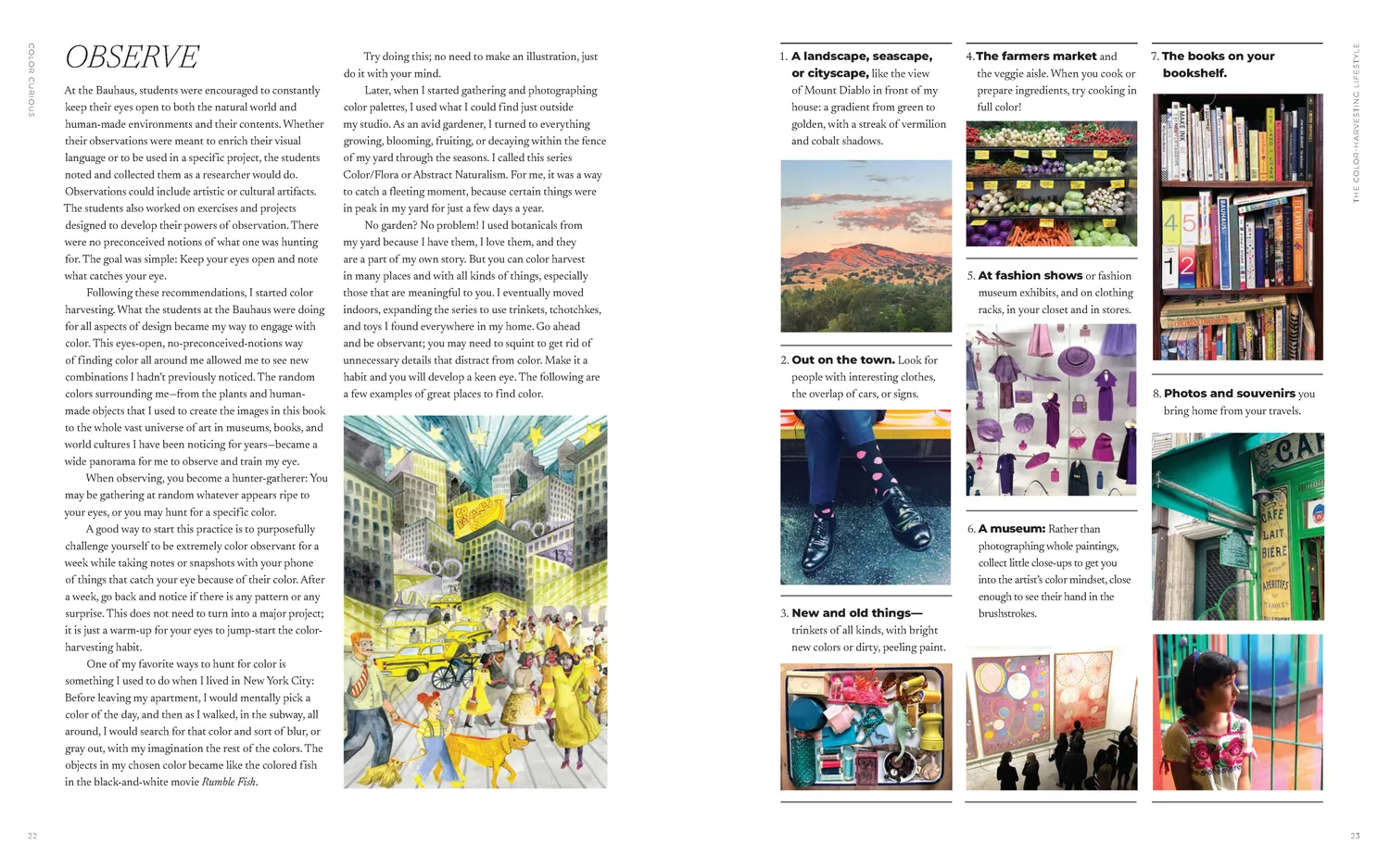 Abrams and Chronicle Color Curious innbundet fargebok design