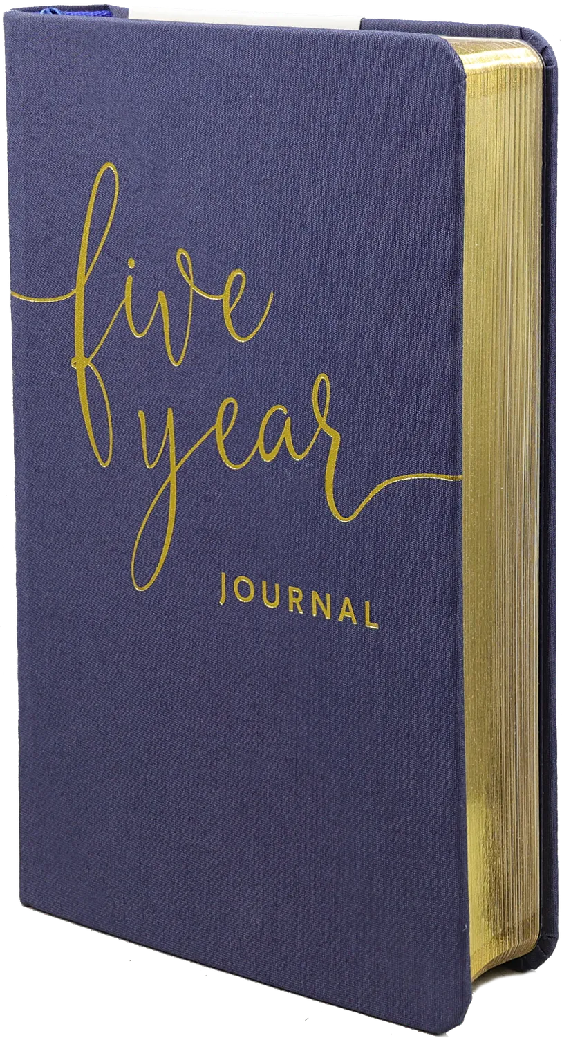 Peter Pauper Press Five Year Journal dagbok tøybind 5 år