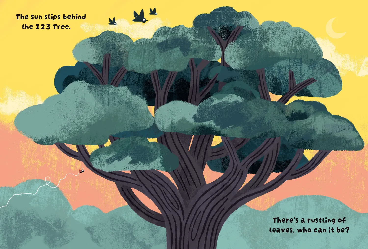 Messy Press The 123 Tree pappbok tellebok leggetid