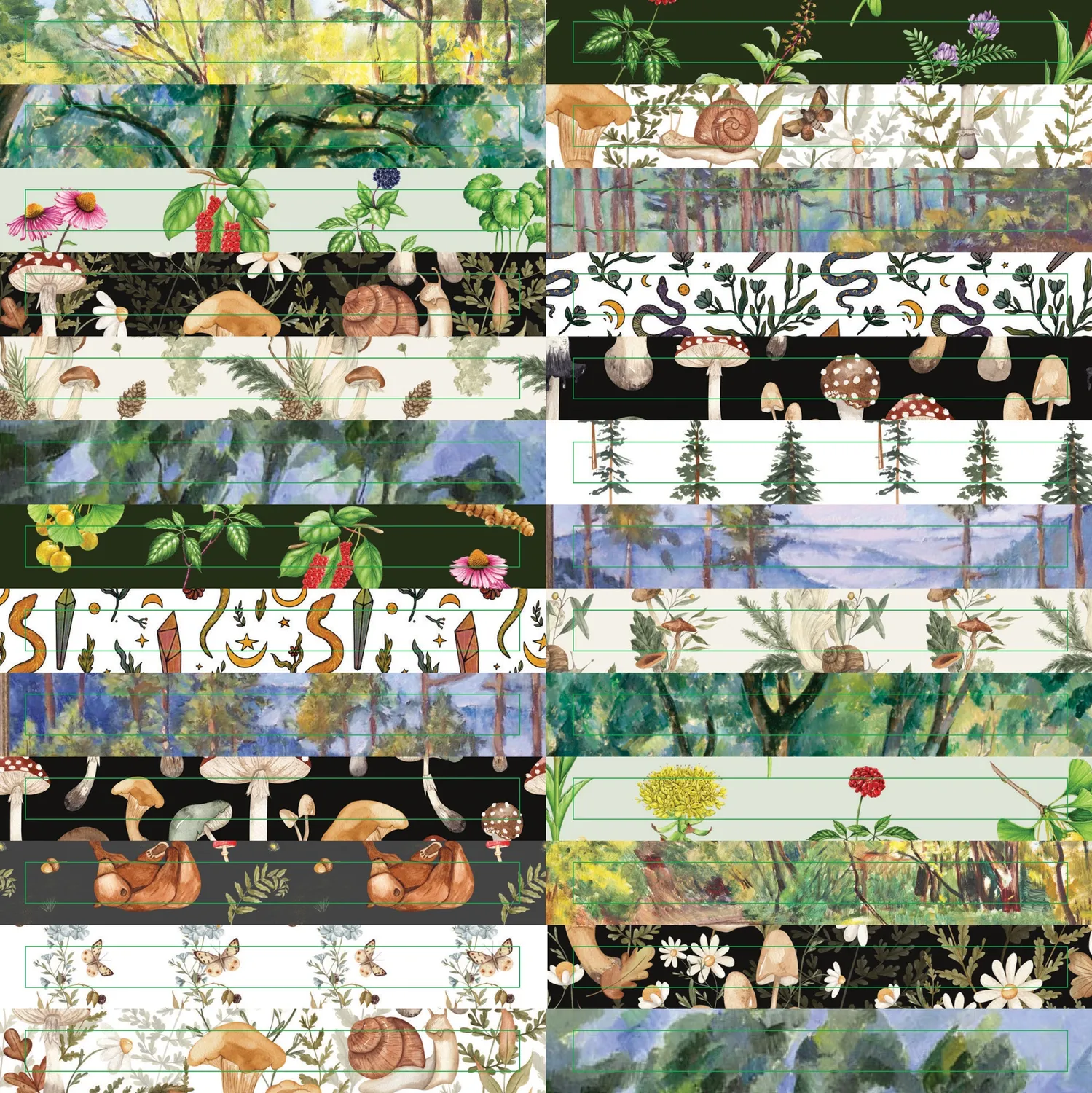 Peter Pauper Press Enchanted Forest klistremerkebok 800 stk