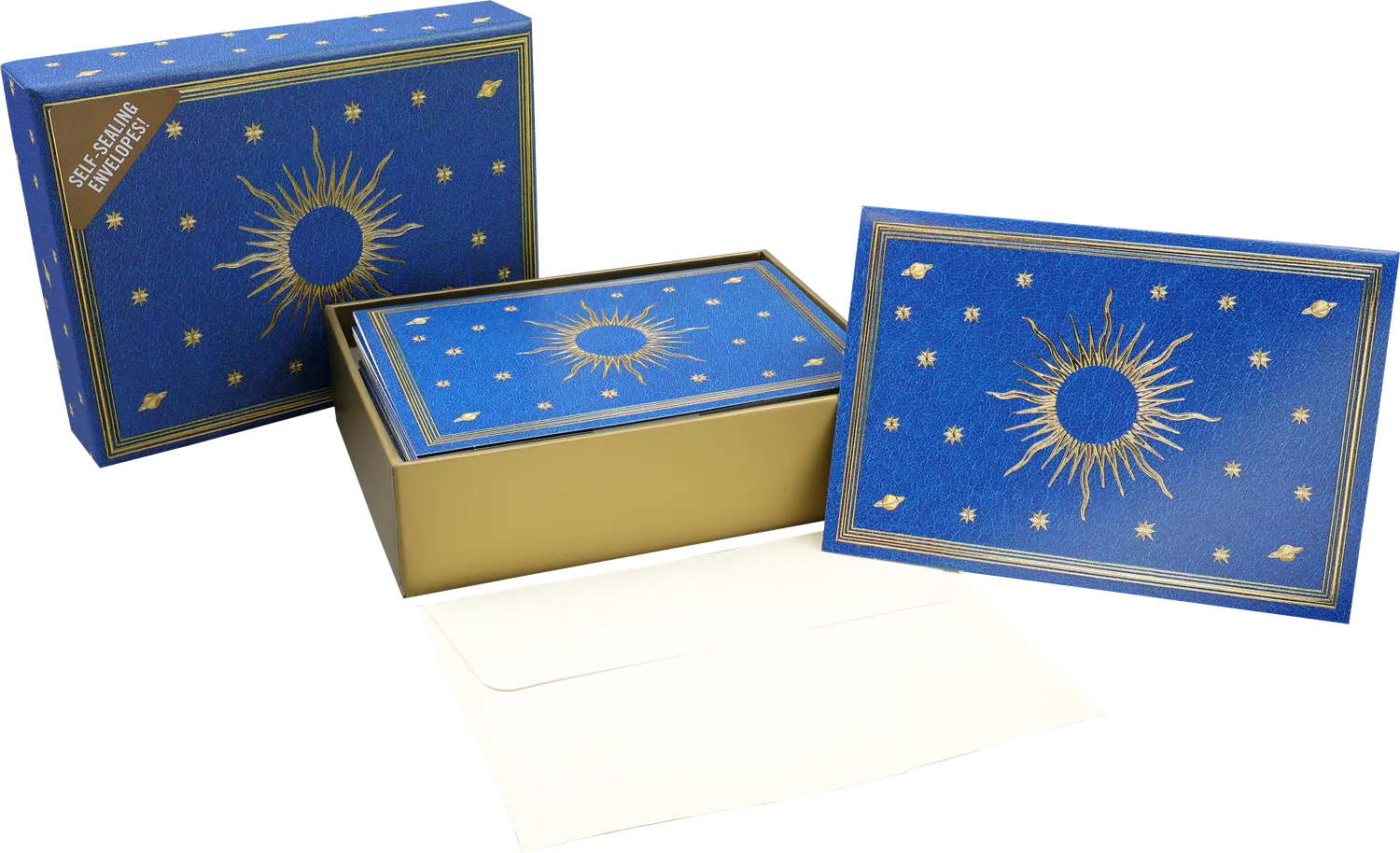 Peter Pauper Press Celestial Note Cards kortsett 14 kort